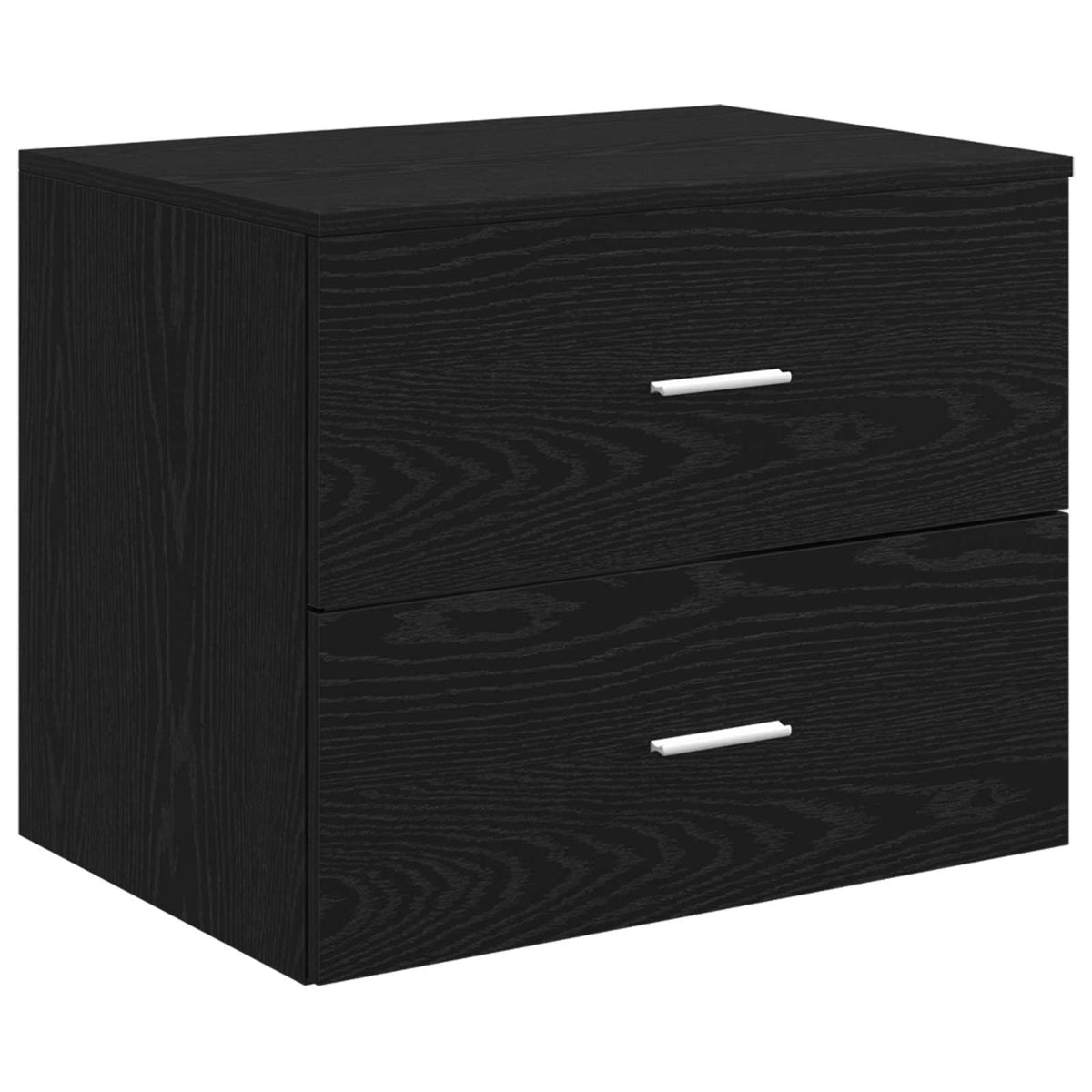 Set namještaja za kupaonicu 3 kom. Crna 49,5 x 44,5 x 65,5 cm
