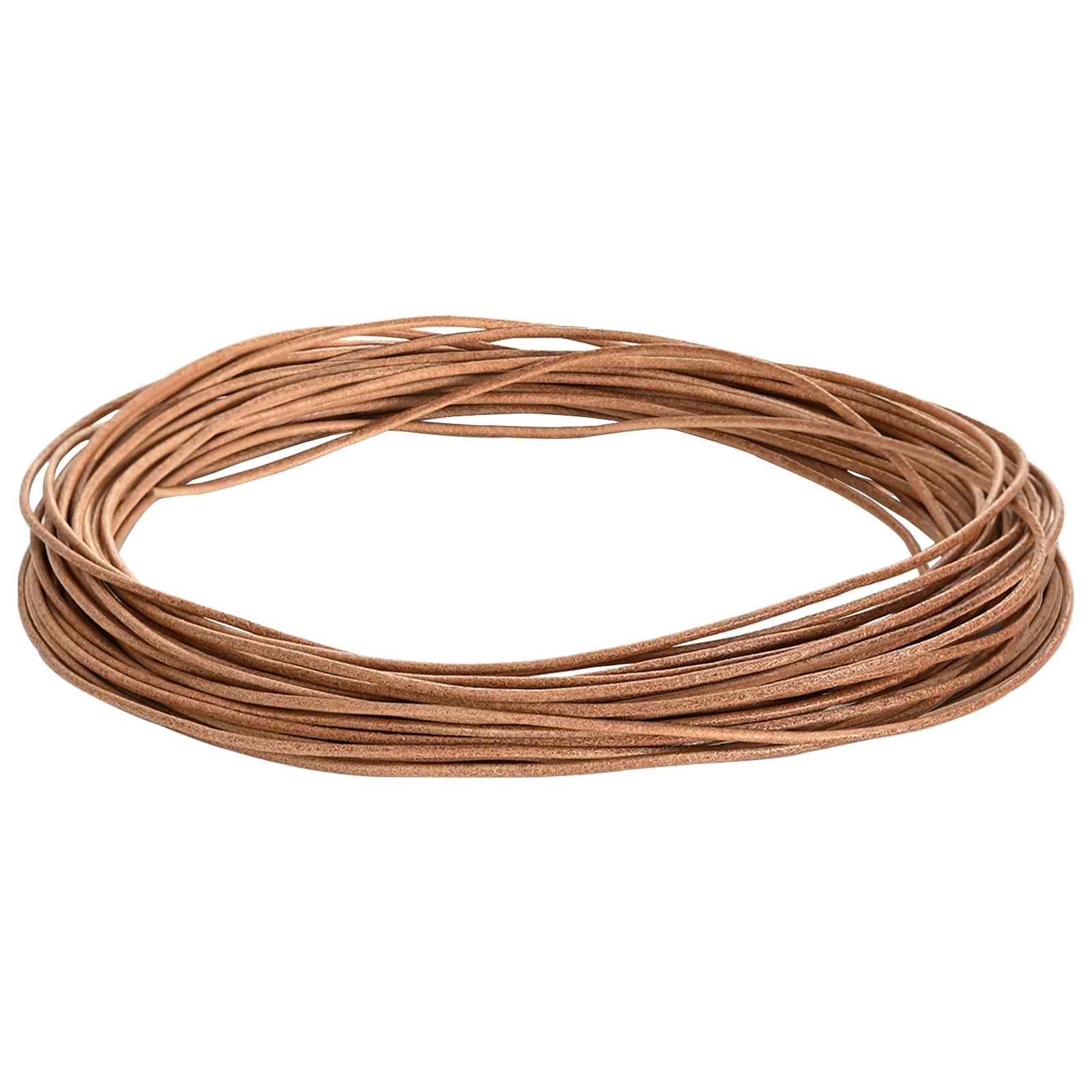 Kožni konop Smeđa Ø1,5 mm x 5 m Koža