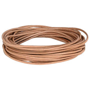 Kožni konop Smeđa Ø3 mm x 5 m Koža
