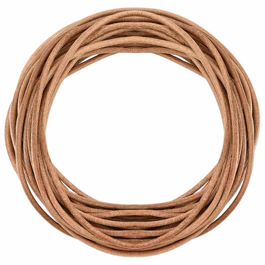 Kožni konop Smeđa Ø3 mm x 50 m Koža
