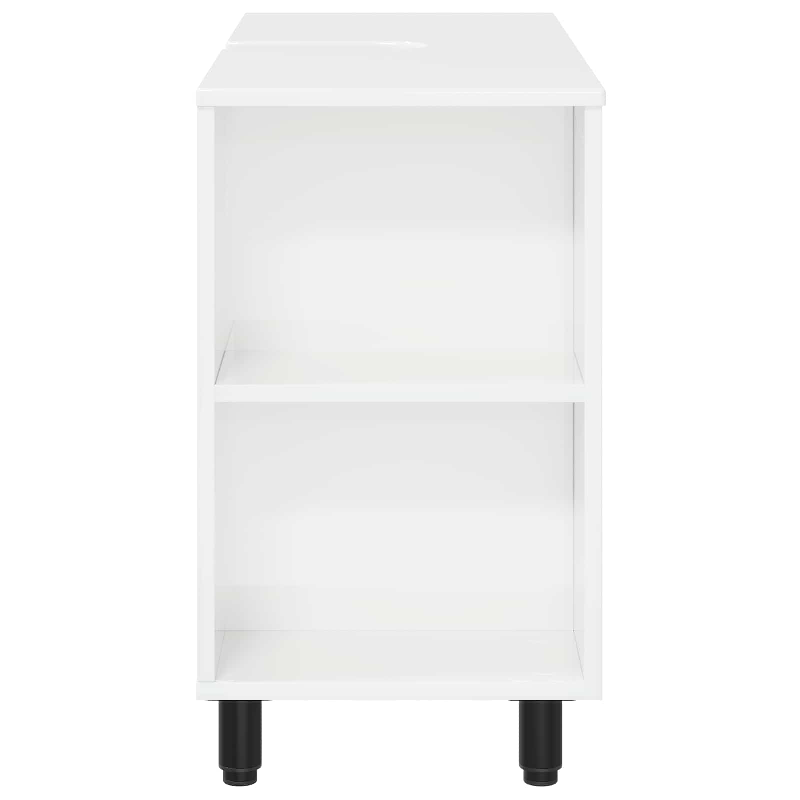 Toaletna jedinica Bijela visokog sjaja 80 x 35 x 60 cm