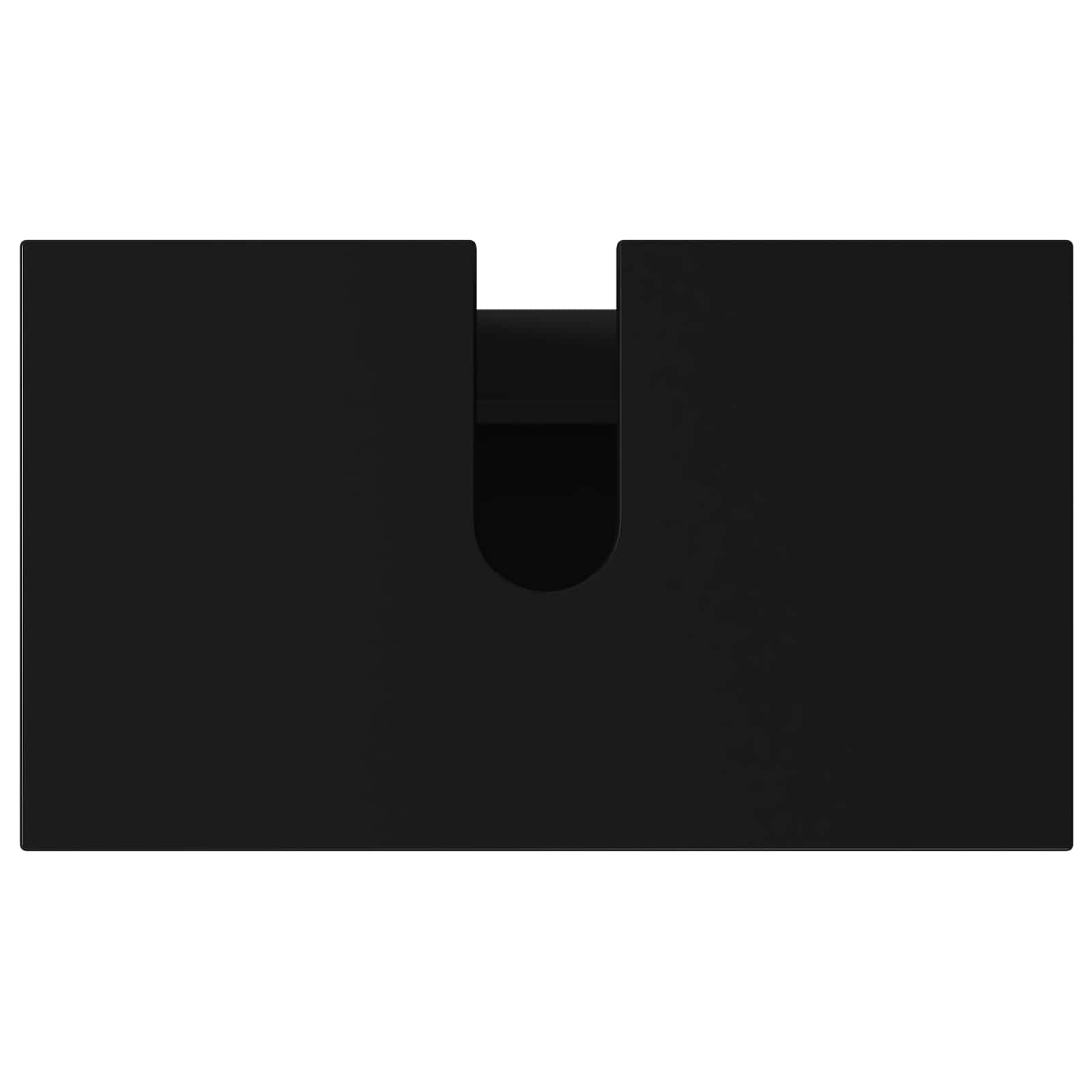 Toaletna jedinica Crna 60 x 35 x 60 cm Konstruirano drvo
