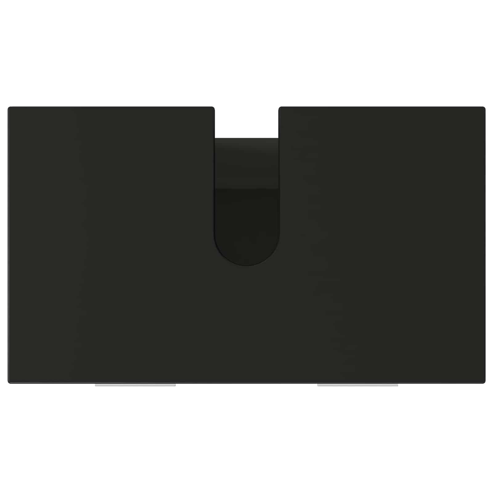 Toaletna jedinica Crna 60 x 35 x 60 cm Konstruirano drvo