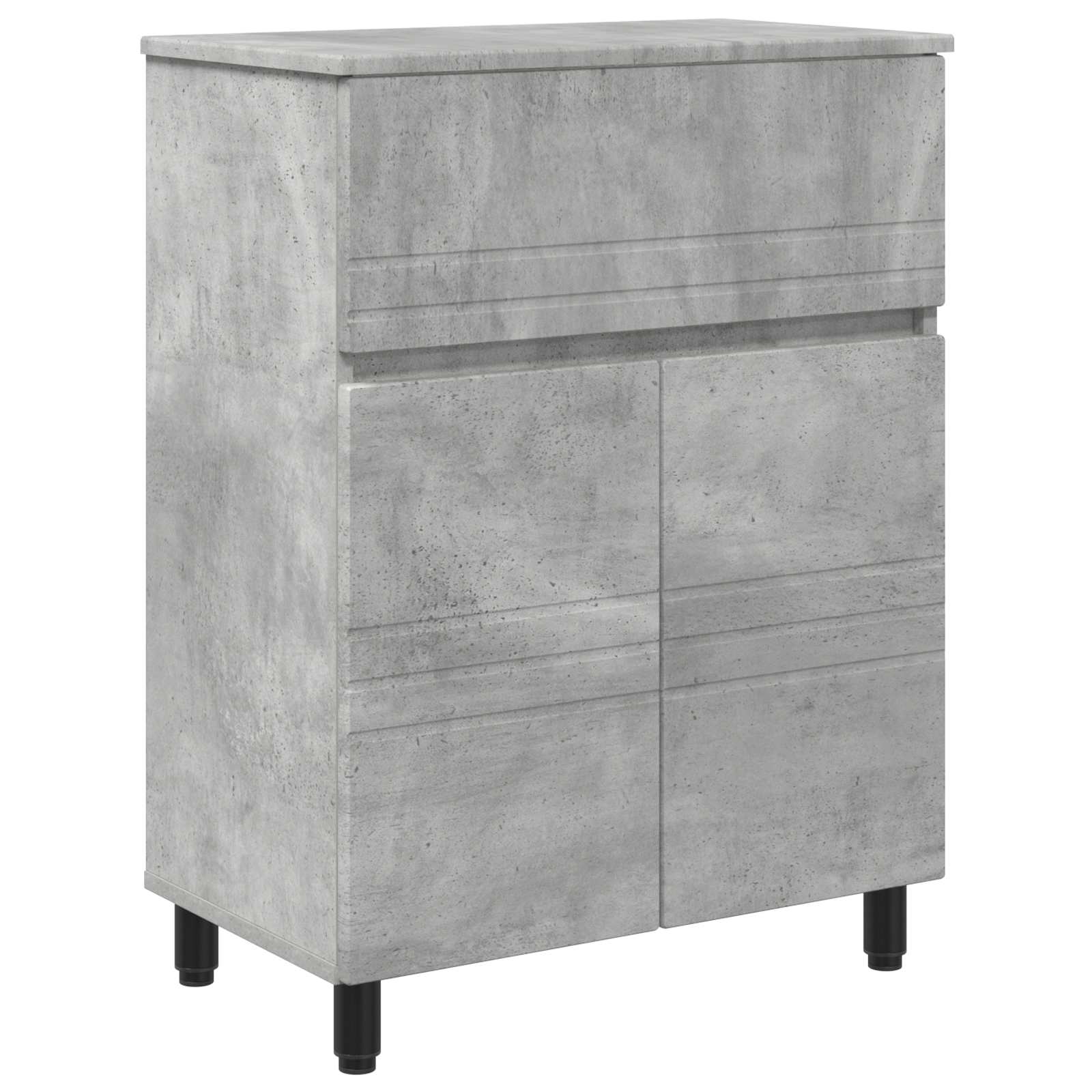 Toaletna jedinica Betonska siva 60 x 35 x 80 cm
