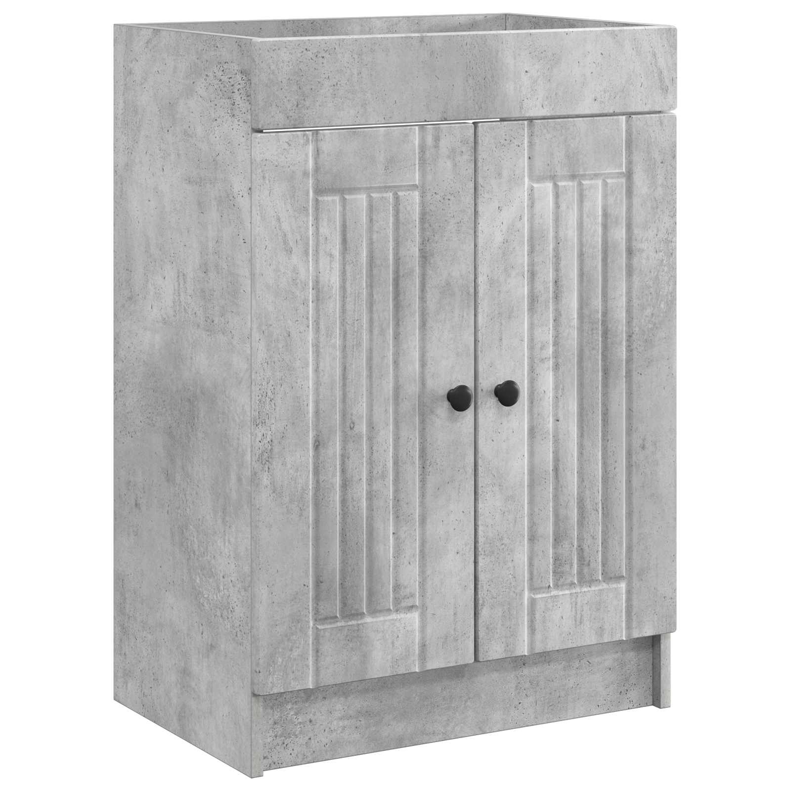 Ormarić ispod umivaonika Betonska siva 56 x 37,5 x 81 cm