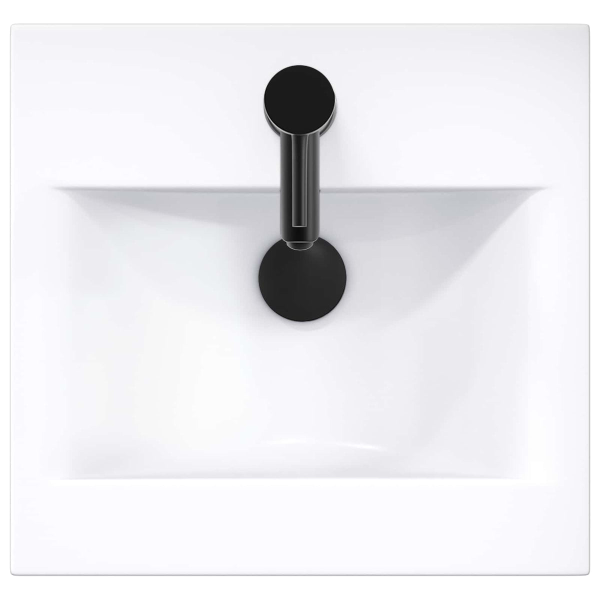 Kupaonski umivaonik s sudoperom Siva Sonoma 42 x 40 x 84,5 cm