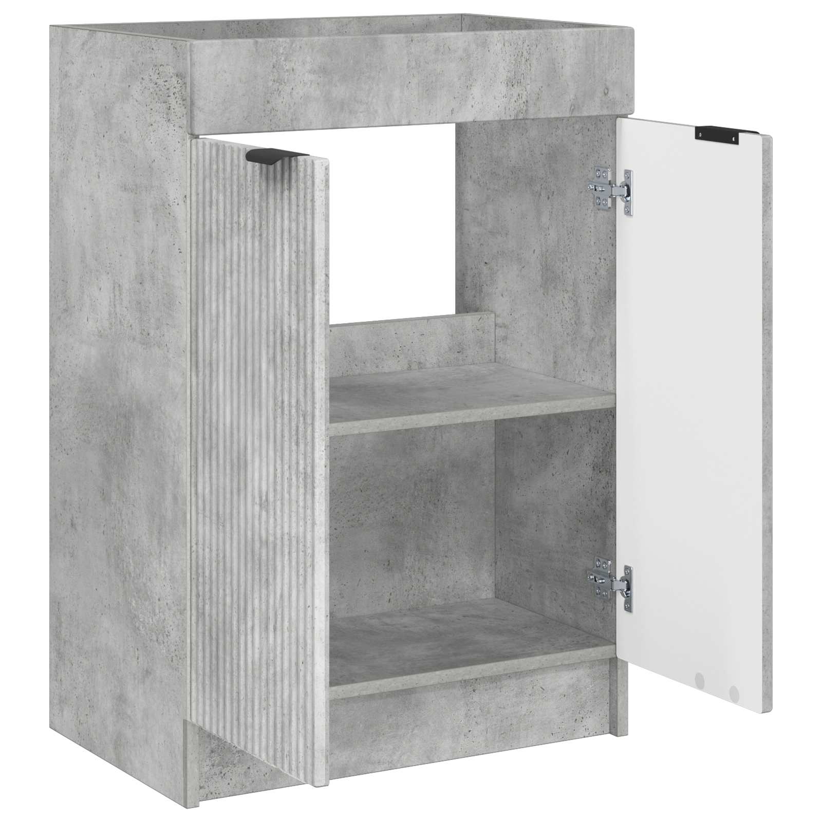 Ormarić ispod umivaonika Betonska siva 78,5 x 37,5 x 81 cm