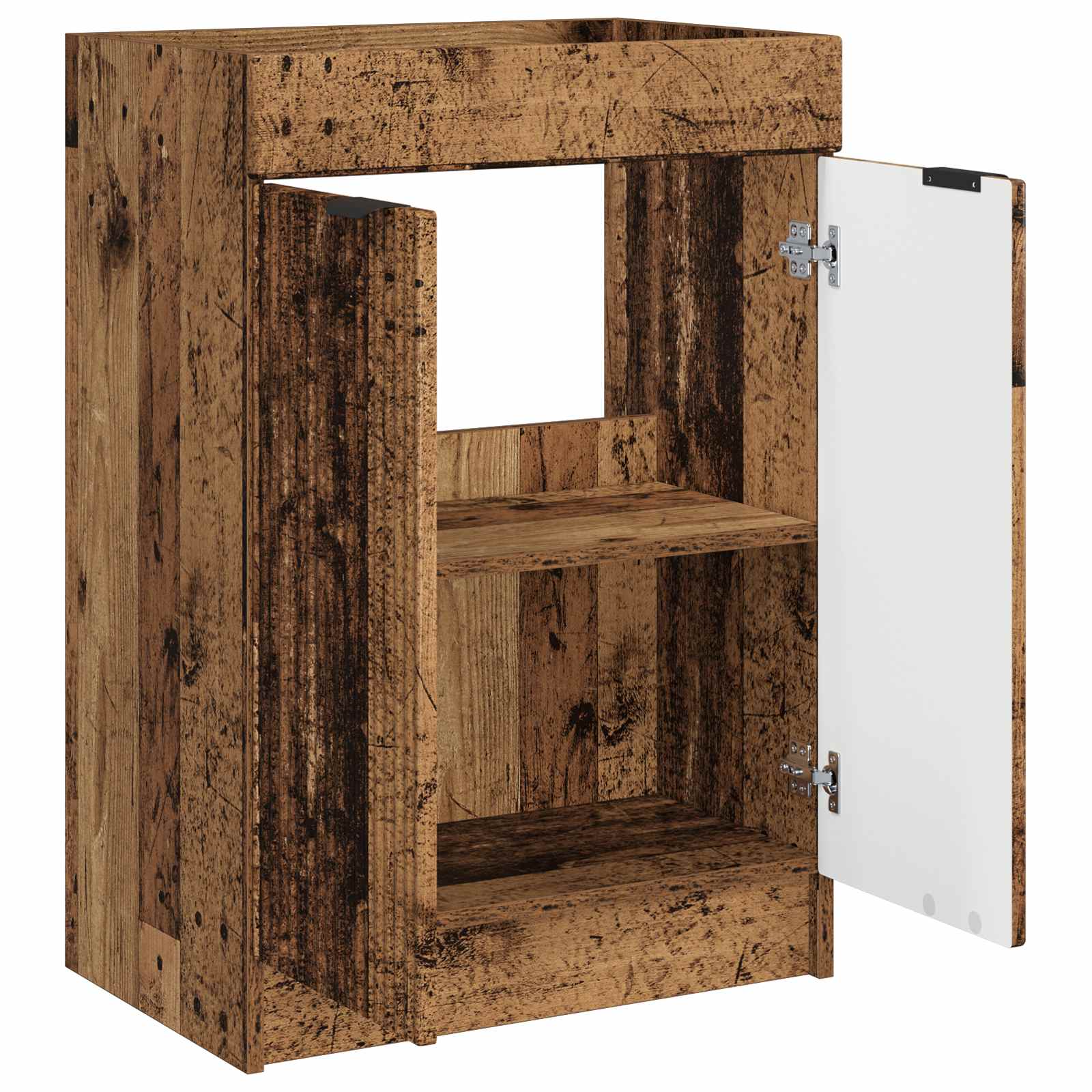 Ormarić ispod umivaonika Staro drvo 78,5 x 37,5 x 81 cm