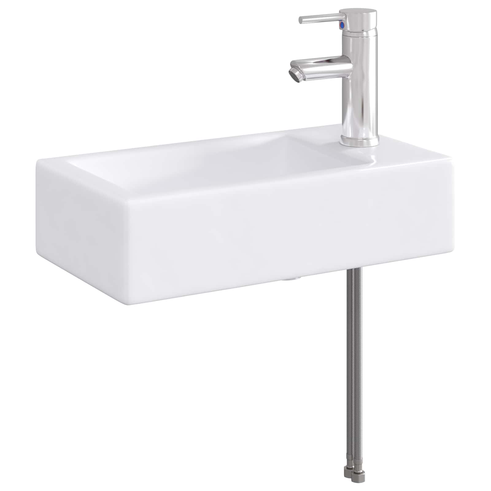 Umivaonik za kupaonicu Krom 45,5 x 25,5 x 13 cm Metal