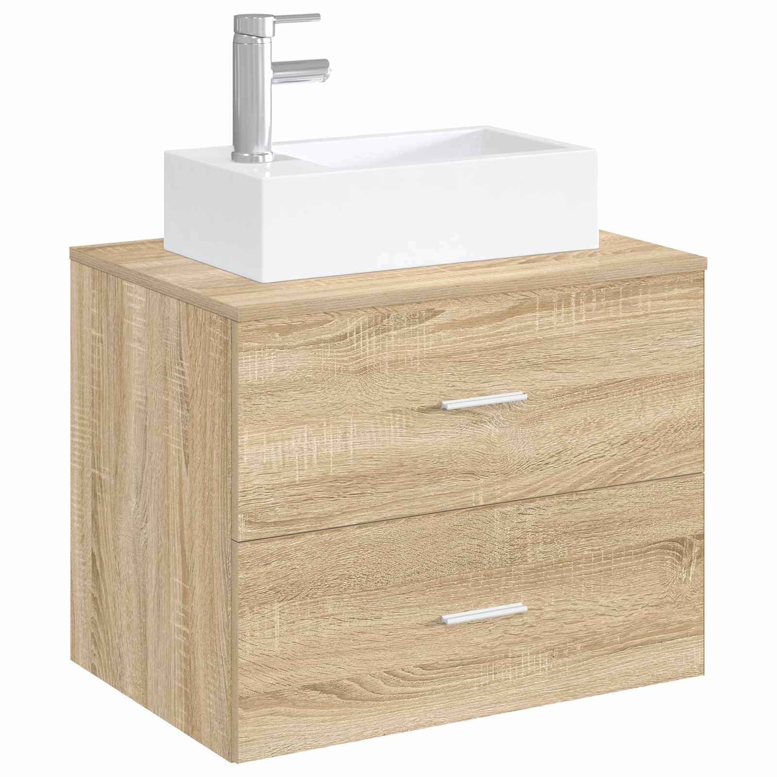 Umivaonik za kupaonicu Krom 45,5 x 25,5 x 13 cm Metal