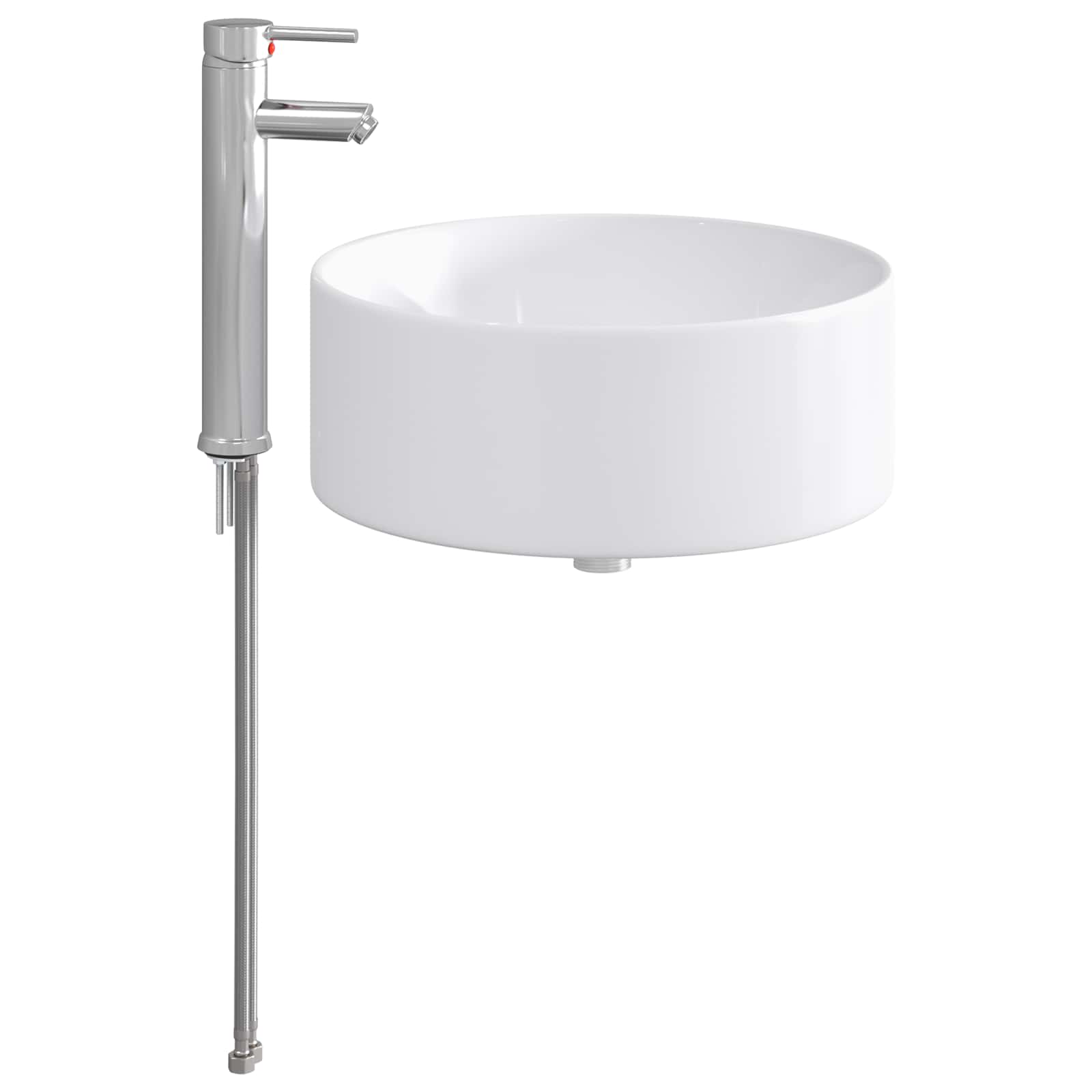 Umivaonik za kupaonicu Krom 40,5 x 40,5 x 15,5 cm Metal