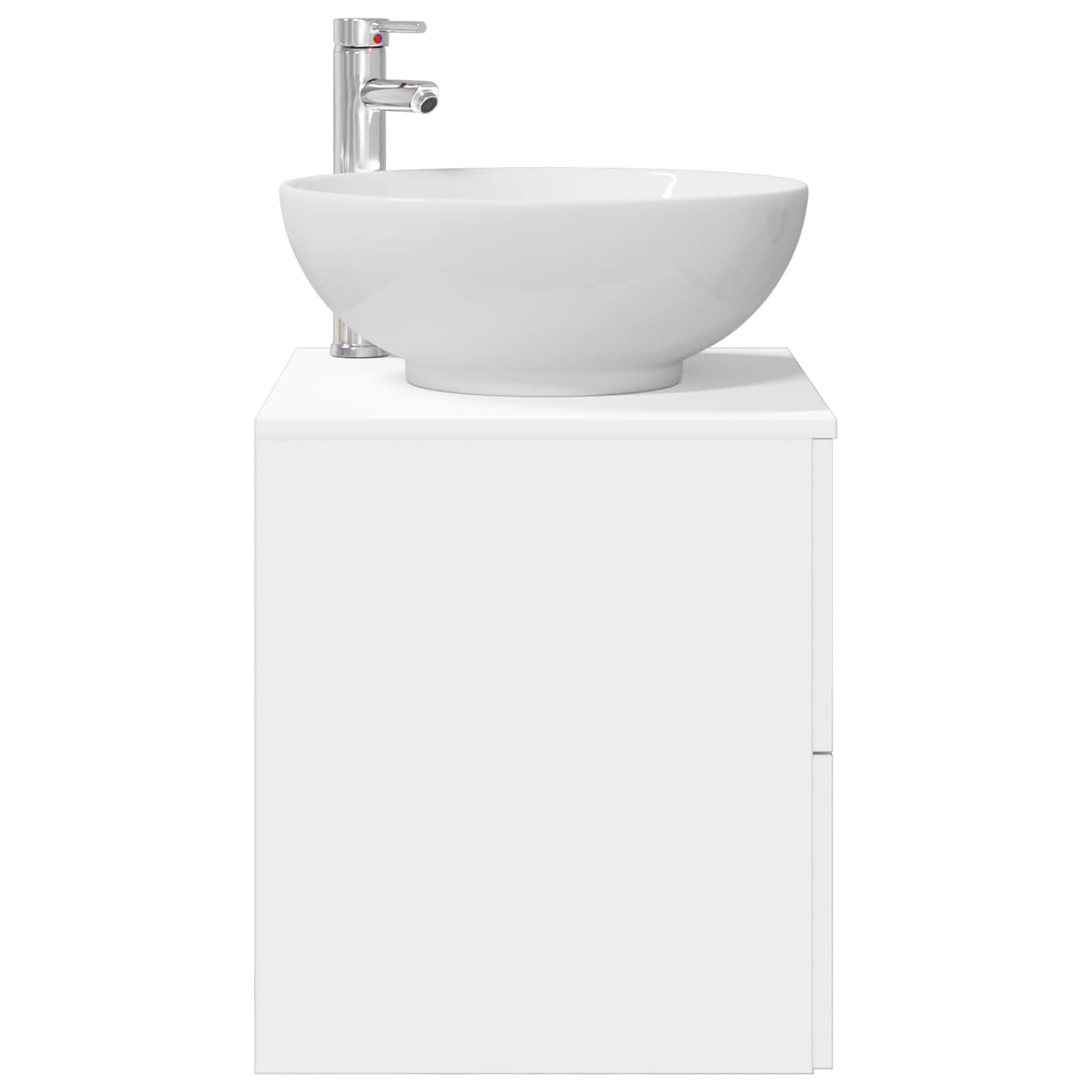 Umivaonik s policom Bijela 49,5 x 44,5 x 66,5 cm