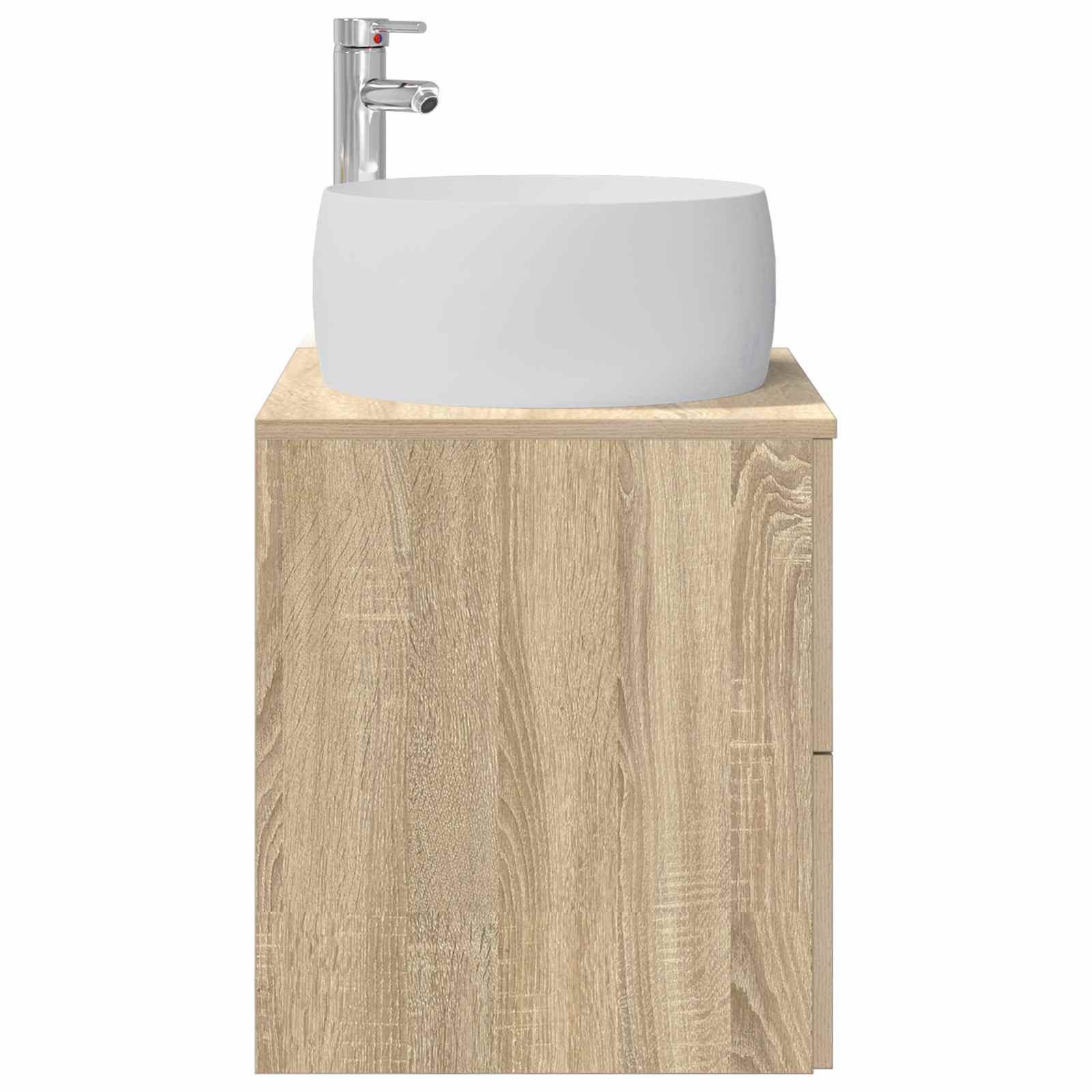 Umivaonik s policom Hrast sonoma 49,5 x 44,5 x 66 cm
