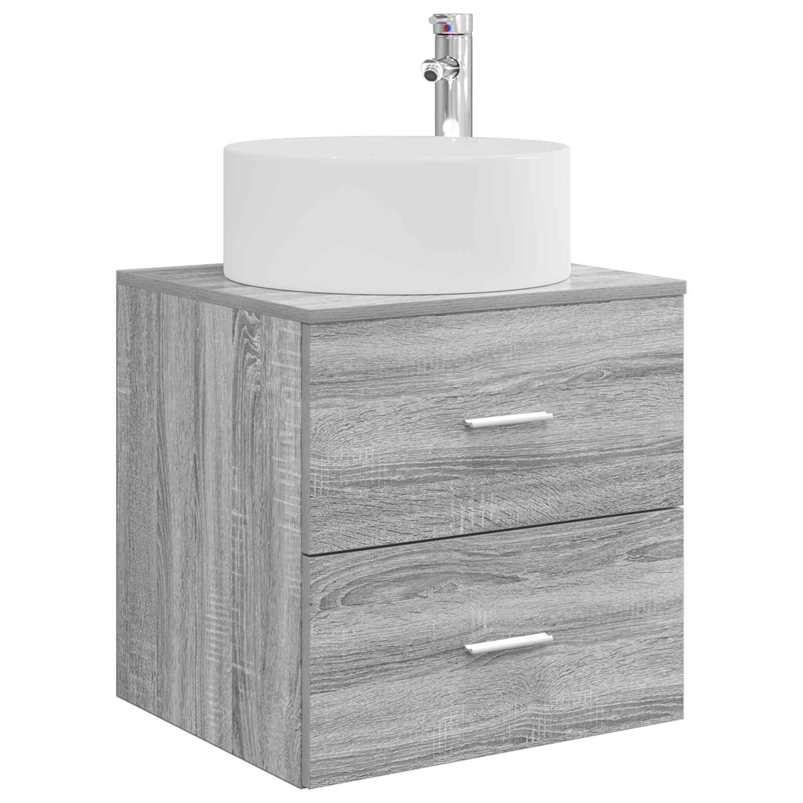 Umivaonik s policom Siva Sonoma 49,5 x 44,5 x 65,5 cm