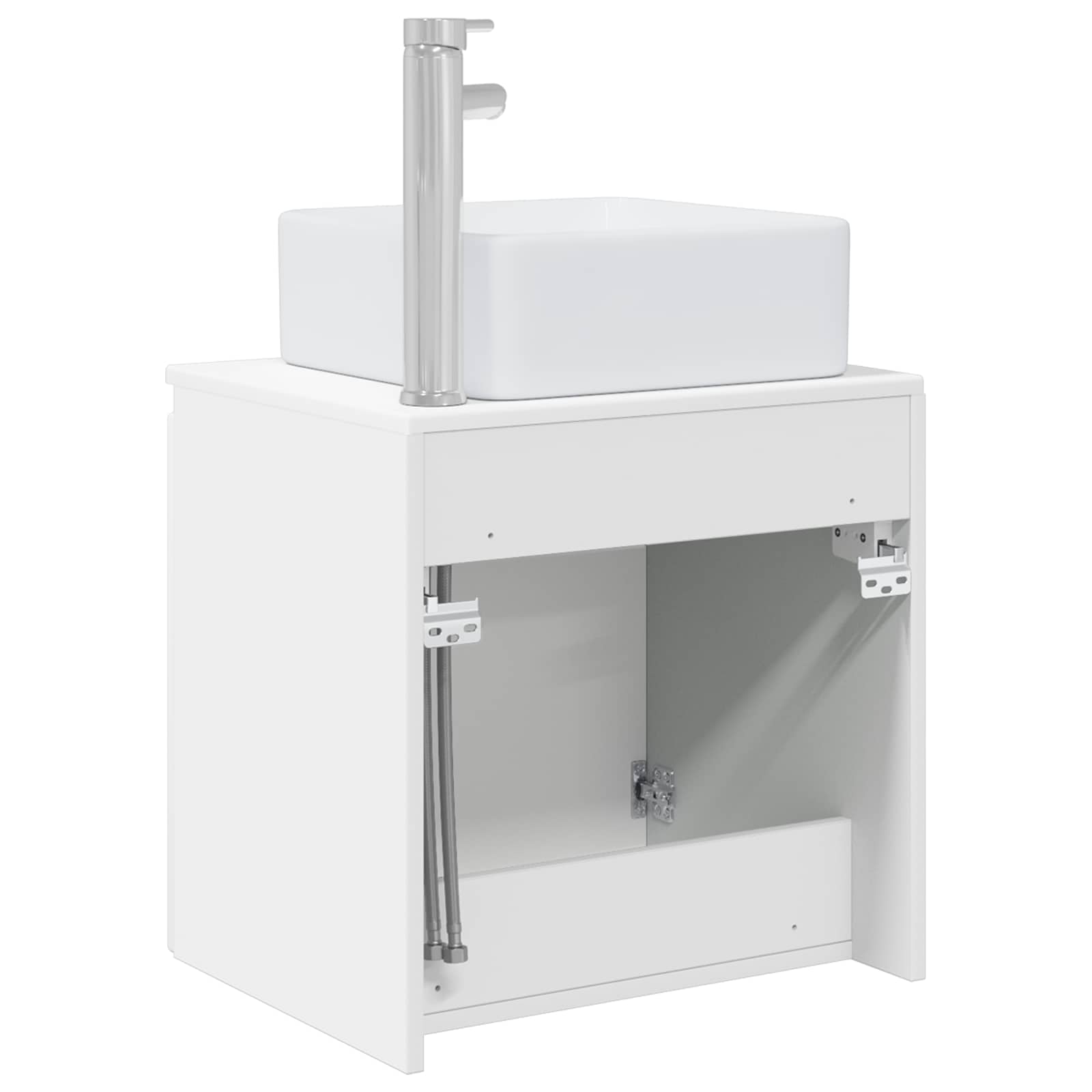 Umivaonik s policom Bijela 49,5 x 41 x 63 cm Konstruirano drvo