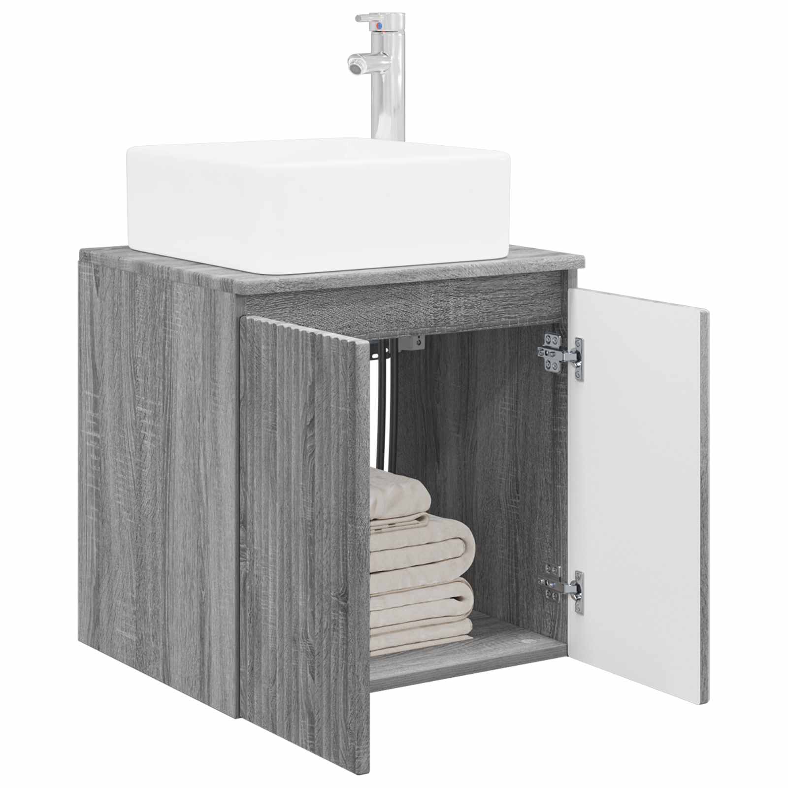 Umivaonik s policom Siva Sonoma 49,5 x 41 x 63 cm
