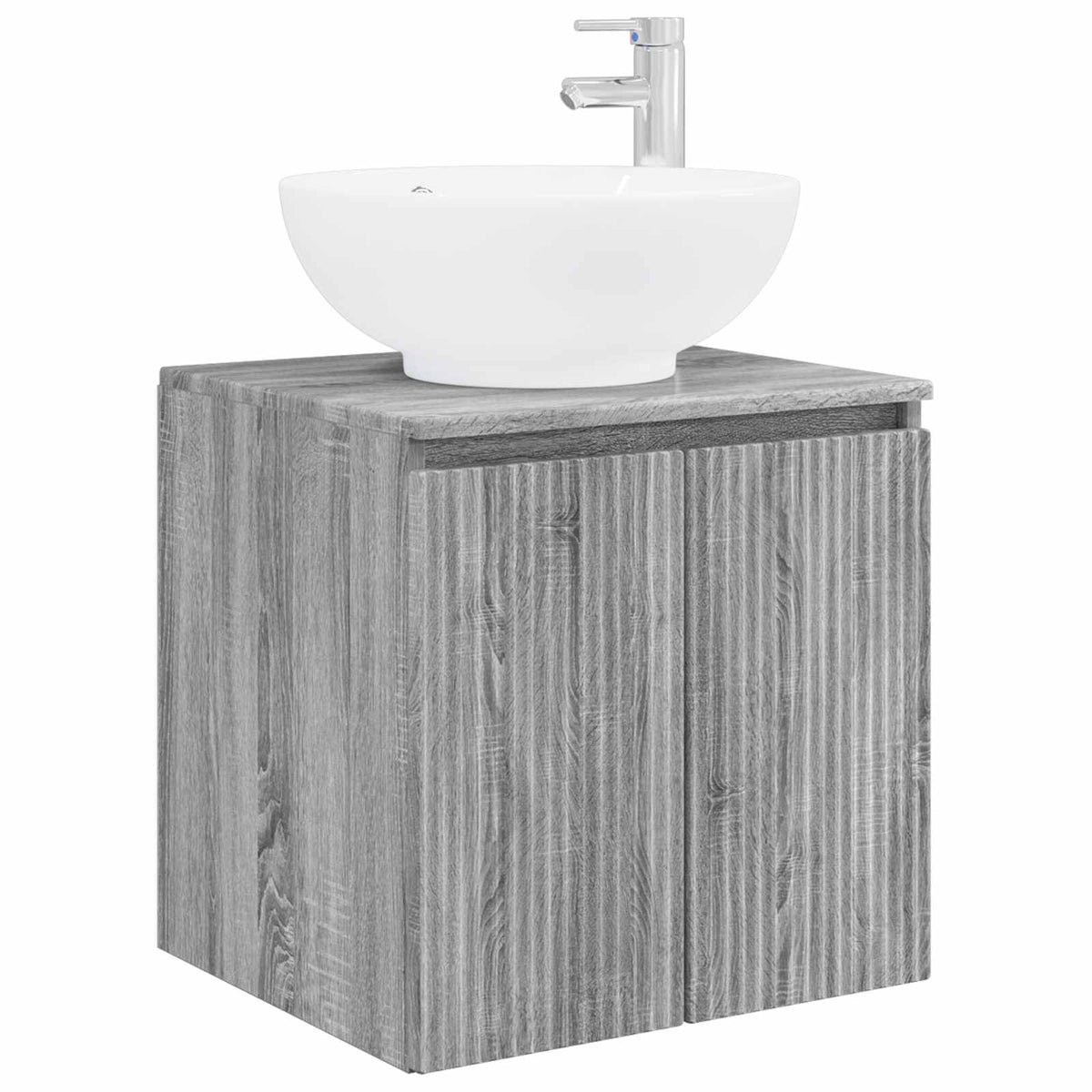 Umivaonik s policom Siva Sonoma 49,5 x 44,5 x 65 cm