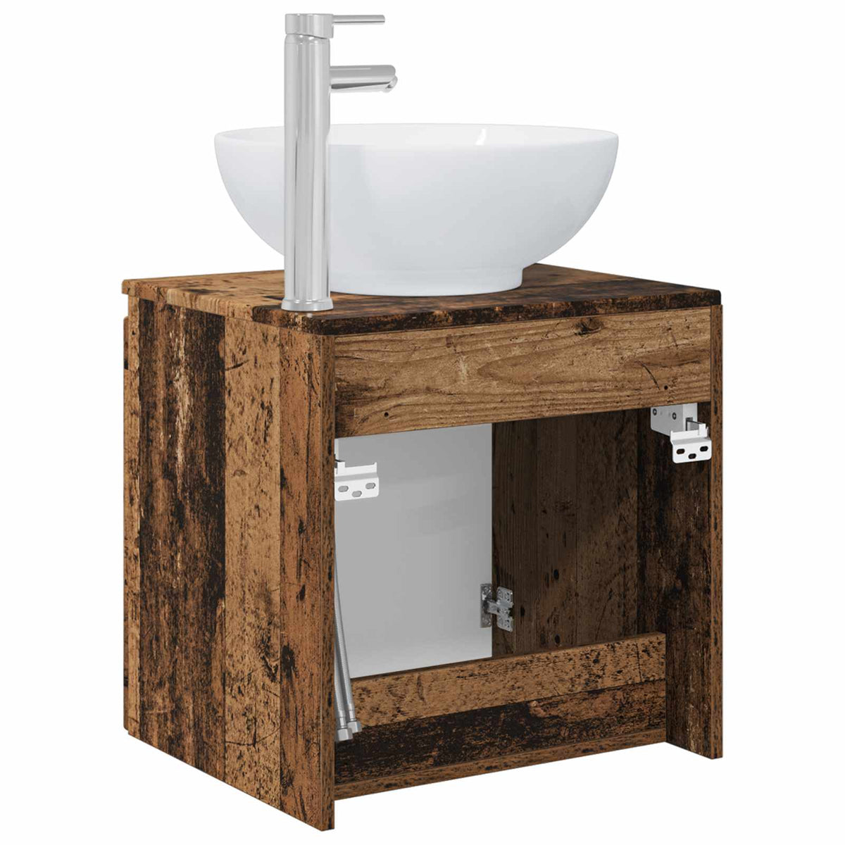 Umivaonik s policom Staro drvo 49,5 x 44,5 x 65 cm