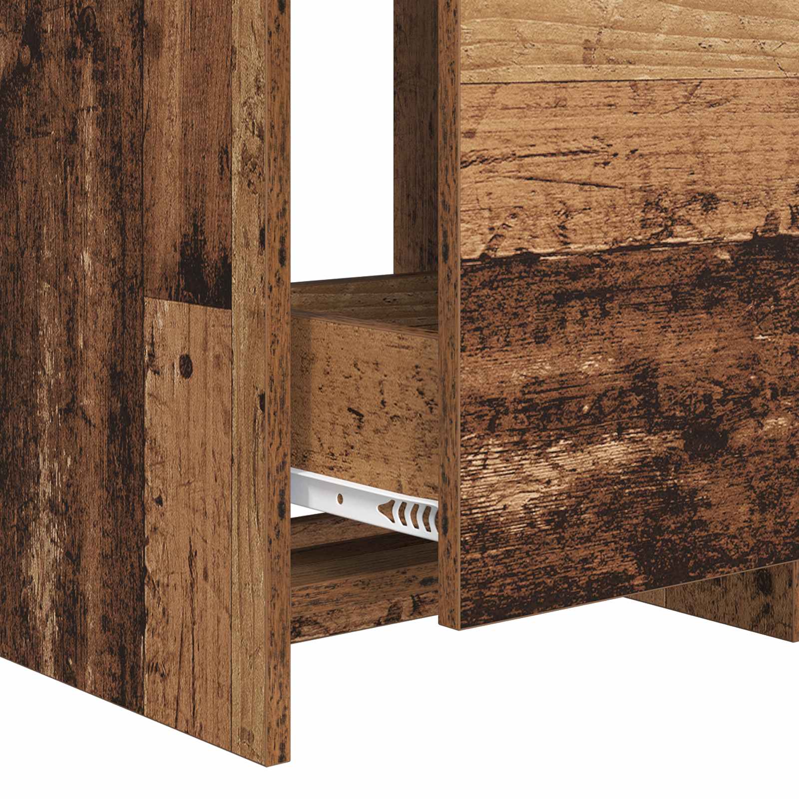 Kupaonski umivaonik s sudoperom Staro drvo 42 x 40 x 84,5 cm