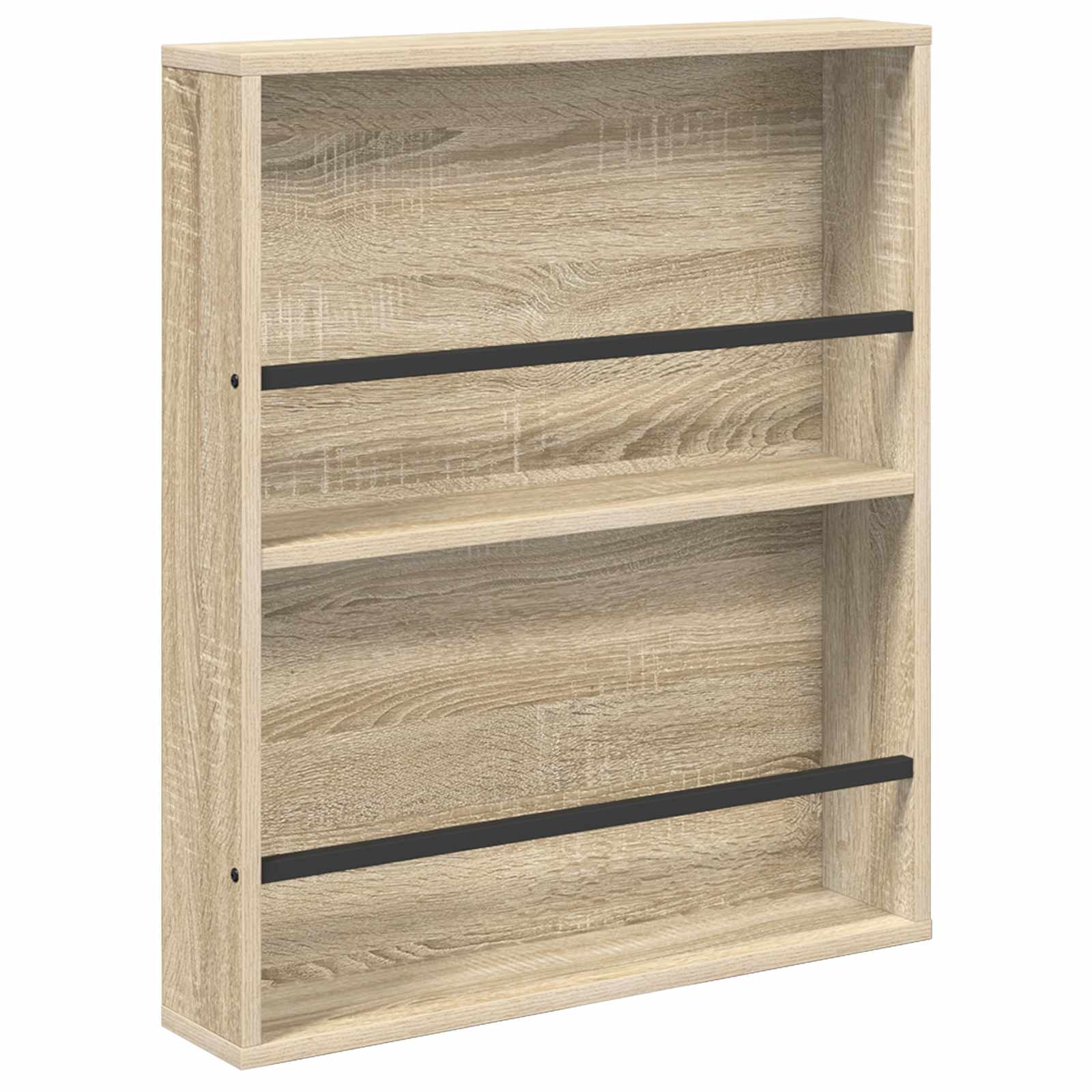 Polica za časopise s policom Zidne Sonoma hrast 60 x 12 x 70 cm