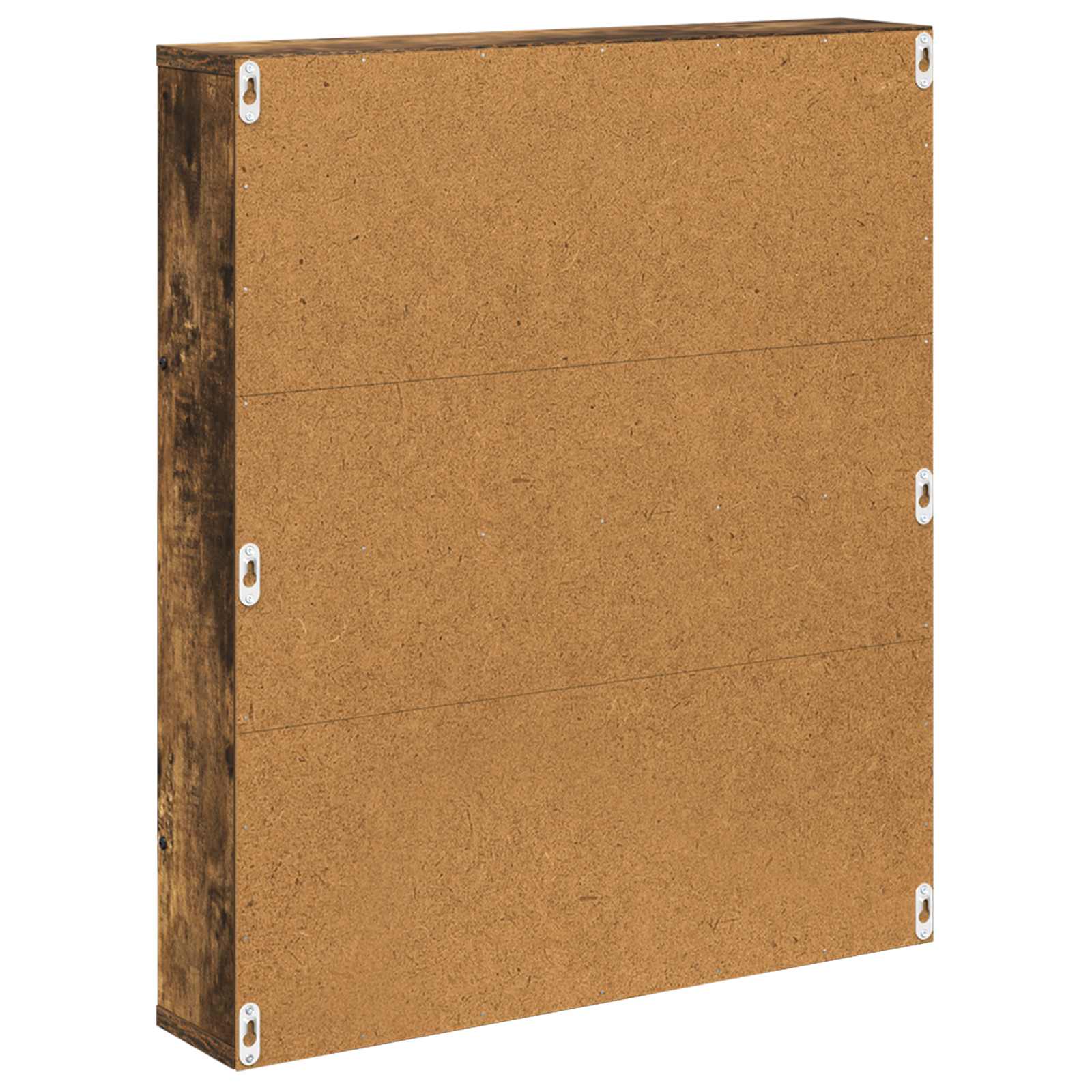 Polica za časopise s policom Dimljeni hrast 60 x 12 x 70 cm