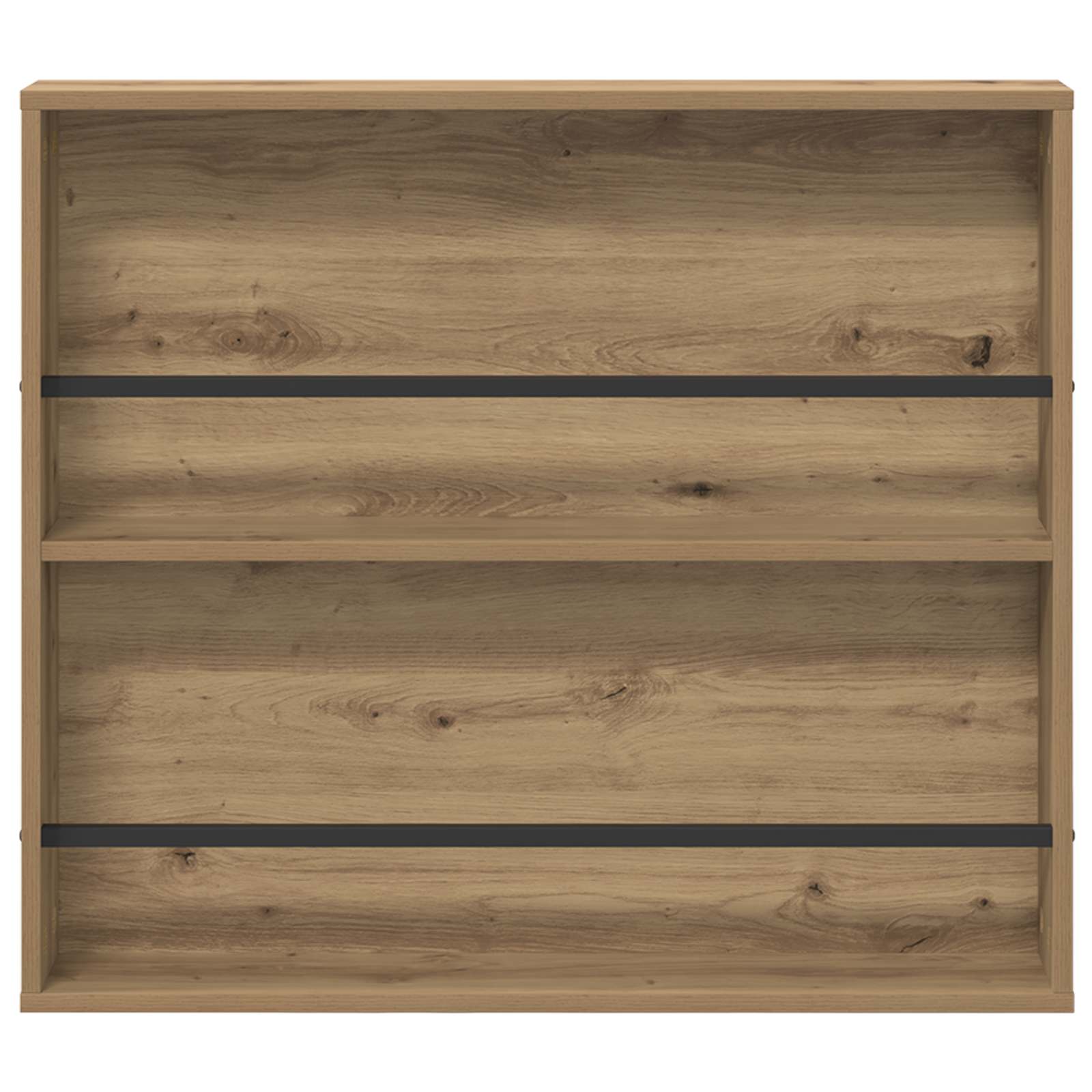 Polica za časopise s policom Umjetnički hrast 80 x 12 x 70 cm