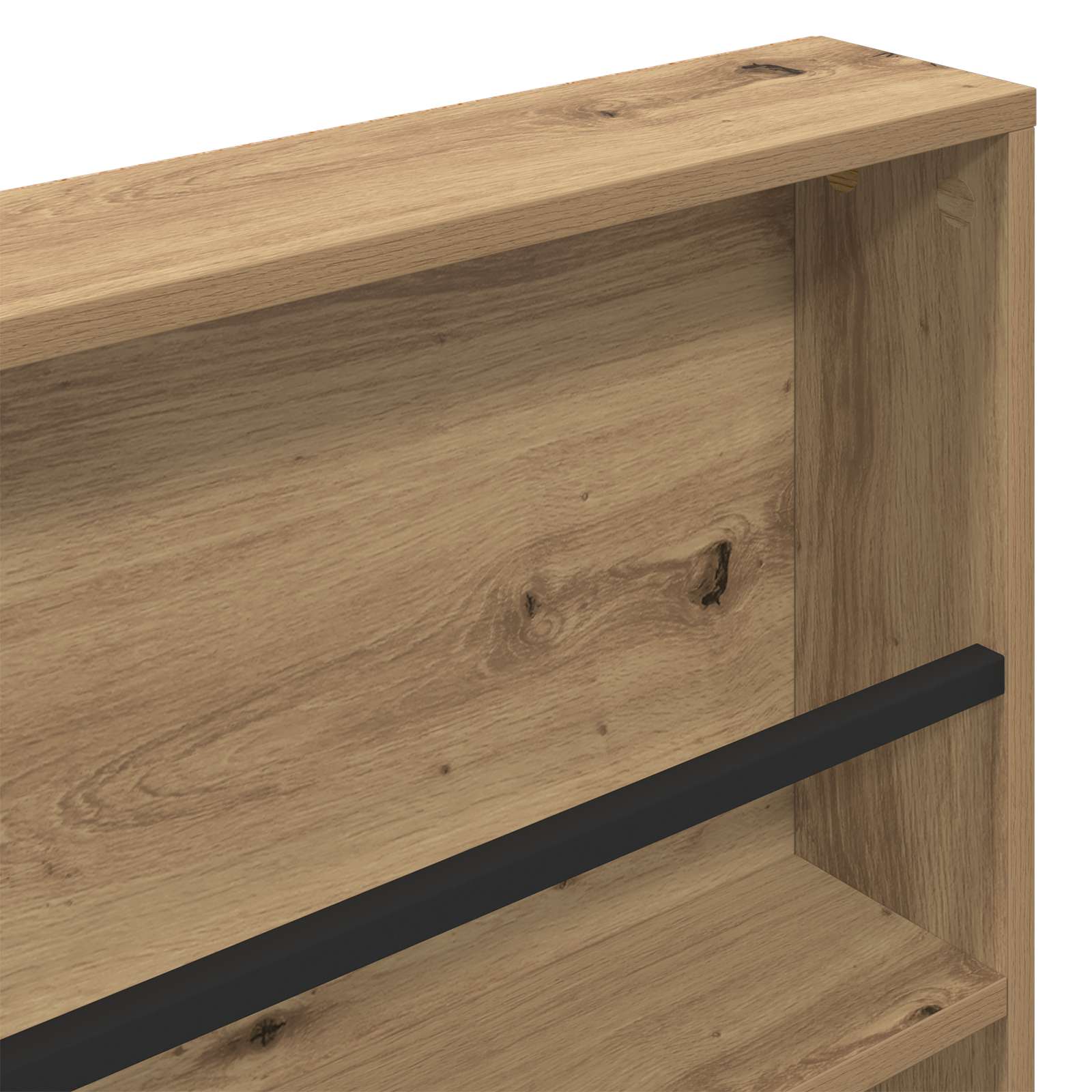 Polica za časopise Zidne 2 pcs Umjetnički hrast 80 x 12 x 70 cm