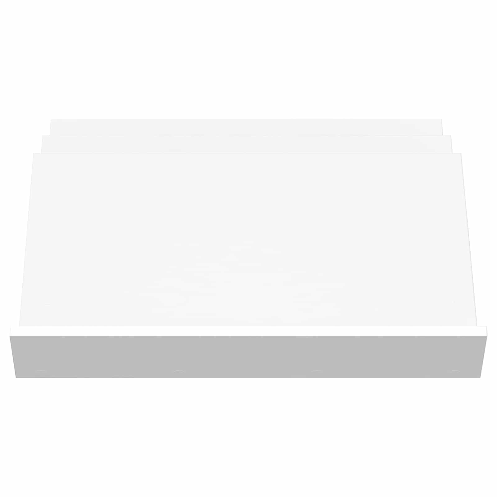 Polica za časopise Bijelo 65 x 53 x 28,5 cm Konstruirano drvo