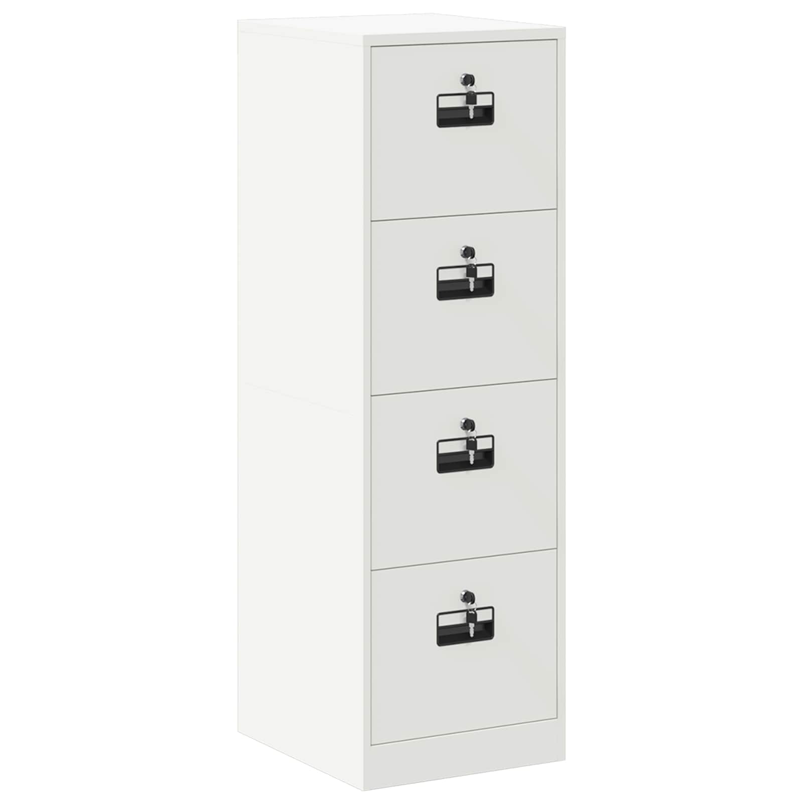 Kabinet za datoteke s ladicama 2 pcs Bijelo 44 x 50 x 139 cm