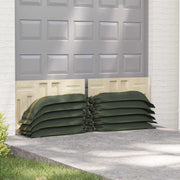 Vreće s pijeskom 50 pcs Tamnozelena 120 x 27 cm HDPE