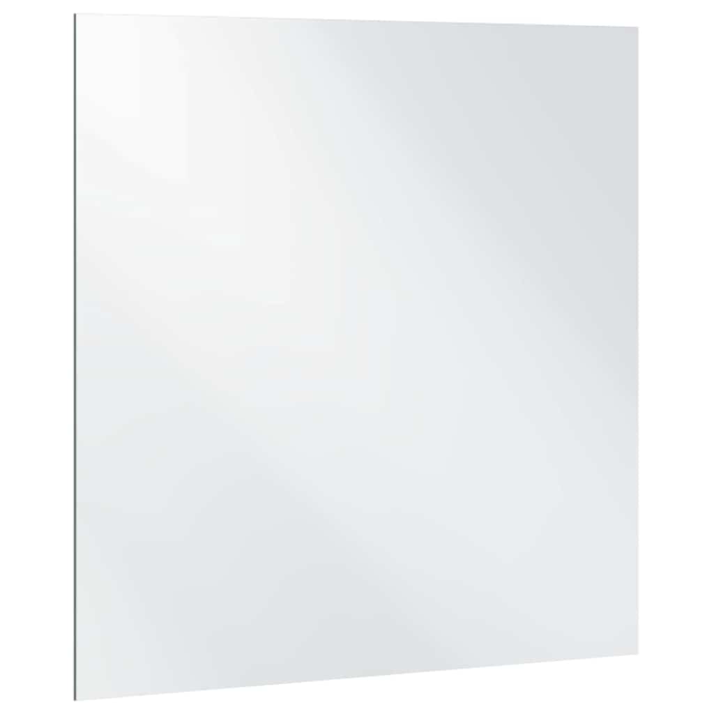 Zidno ogledalo Četvrtasti 50 x 50 cm Staklo otporno na udarce