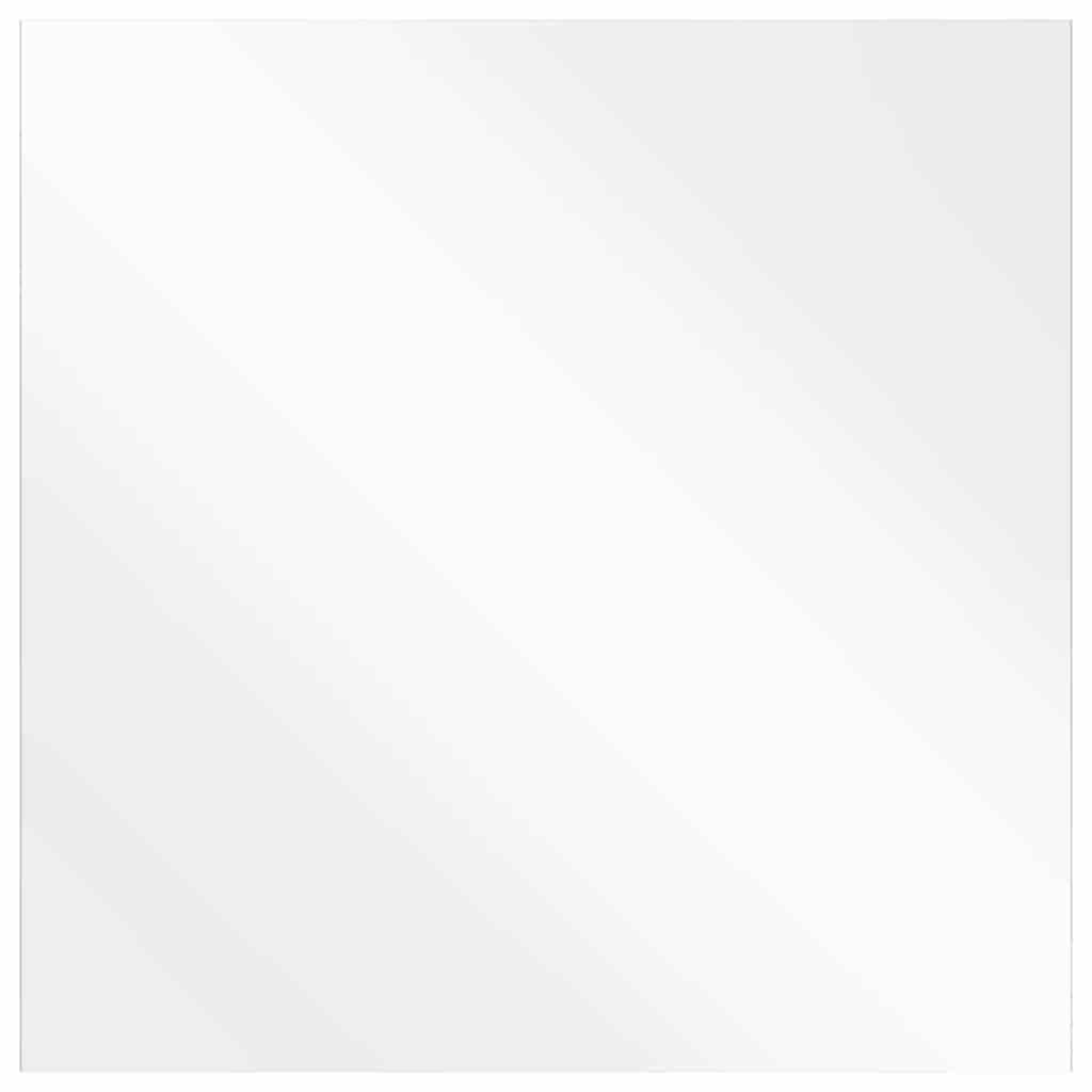 Zidno ogledalo Četvrtasti 60 x 60 cm Staklo otporno na udarce