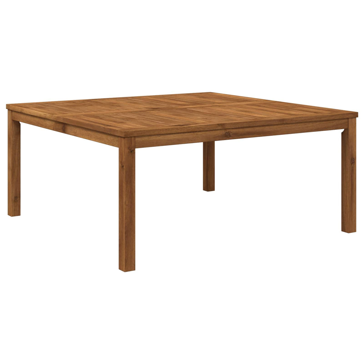 Stolić za kavu Prirodna 100 x 100,5 x 45 cm Čvrsto drvo akacije