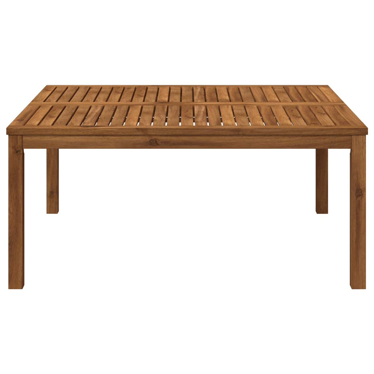 Stolić za kavu Prirodna 100 x 100,5 x 45 cm Čvrsto drvo akacije