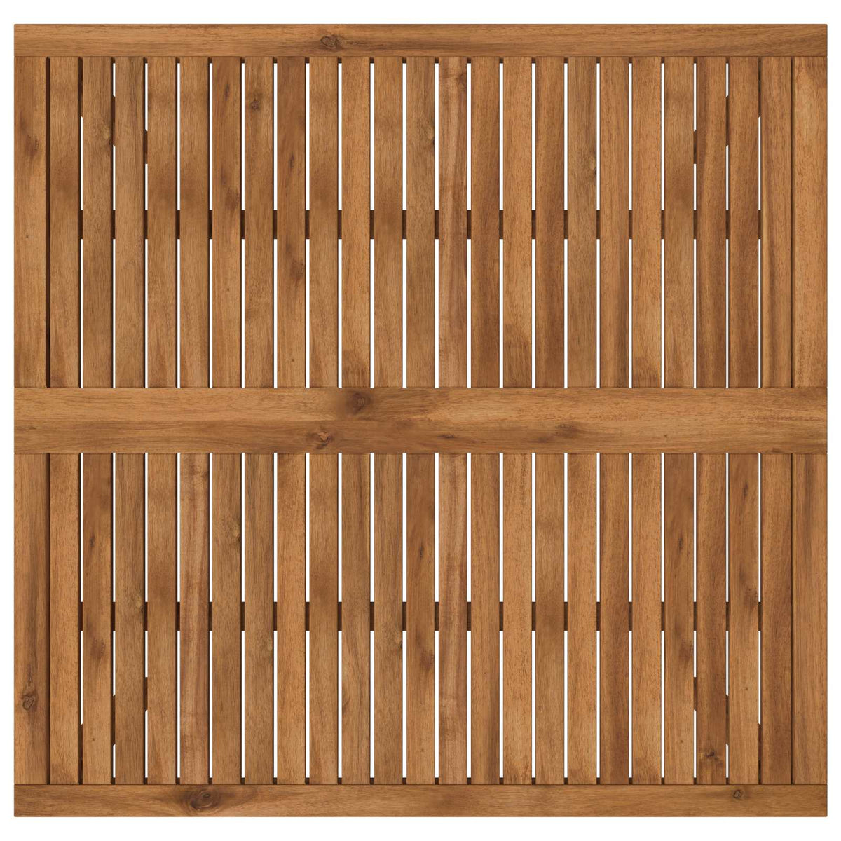 Stolić za kavu Prirodna 100 x 100,5 x 45 cm Čvrsto drvo akacije
