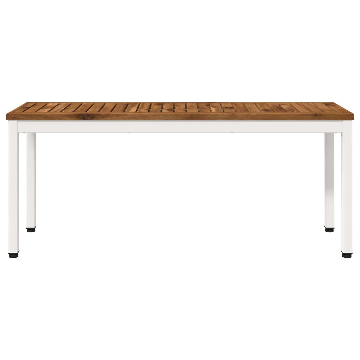Vrtna klupa 108,5 x 35 x 45 cm Čvrsto drvo akacije Pravokutni