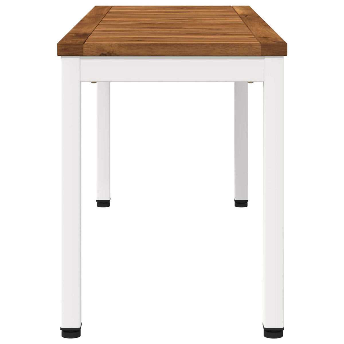 Vrtna klupa 108,5 x 35 x 45 cm Čvrsto drvo akacije Pravokutni