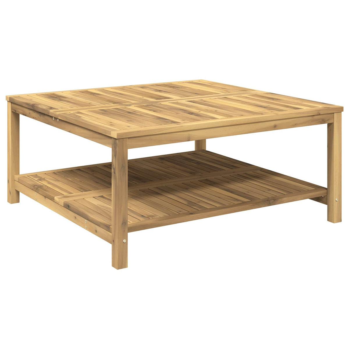 Stolić za kavu Bjeljenje 100,5 x 98 x 45 cm Čvrsto drvo akacije