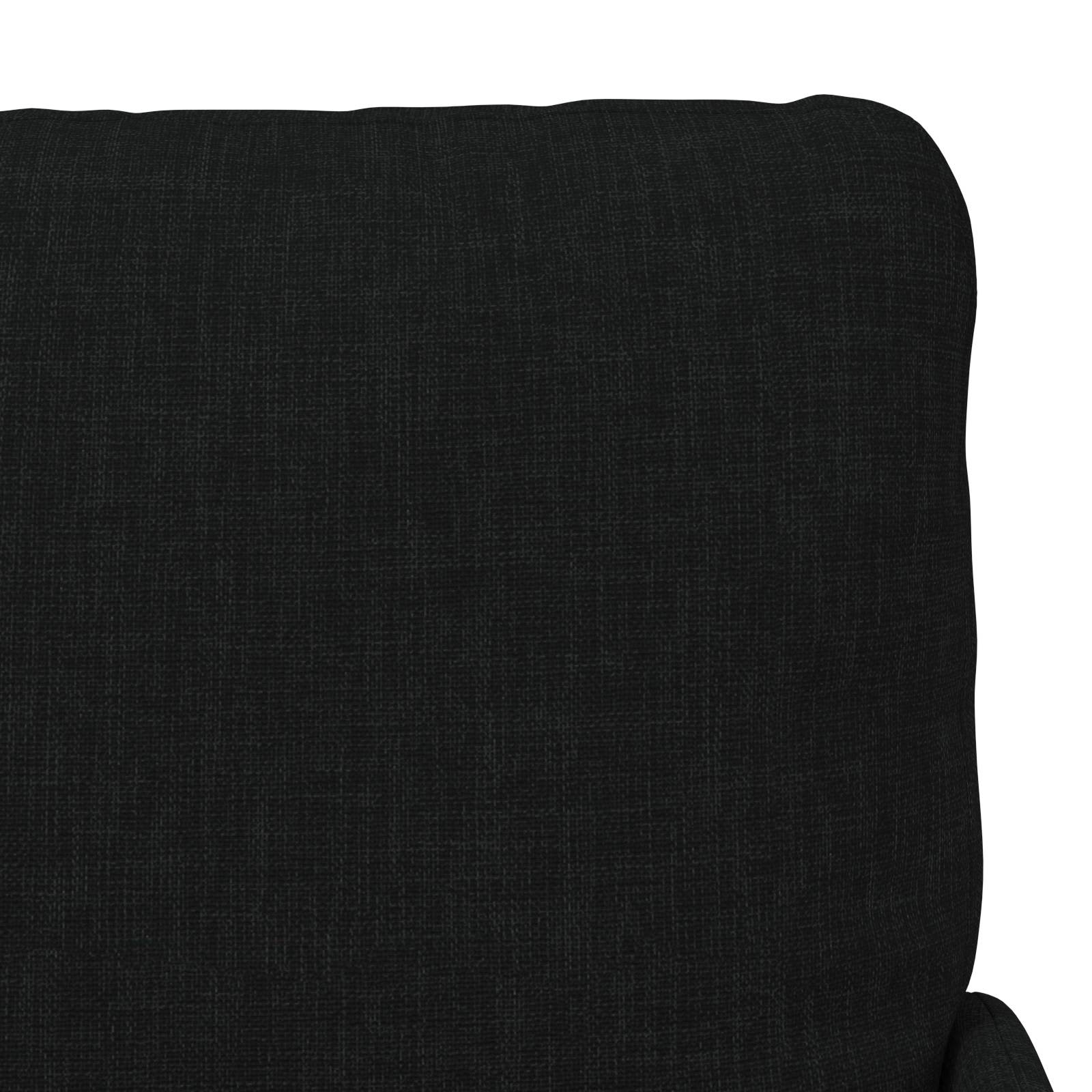 Setovi sofa s jastukom 3 pcs Crna 115 x 56 x 80 cm Šperploča