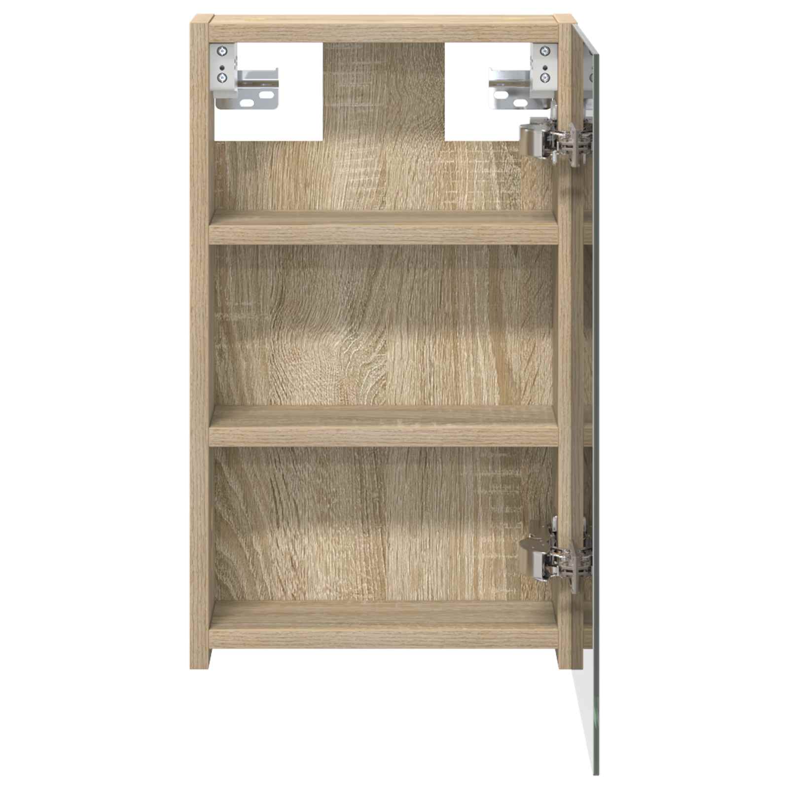 Kupaonski ormar s ogledalom Sonoma hrast 30 x 10,5 x 50 cm