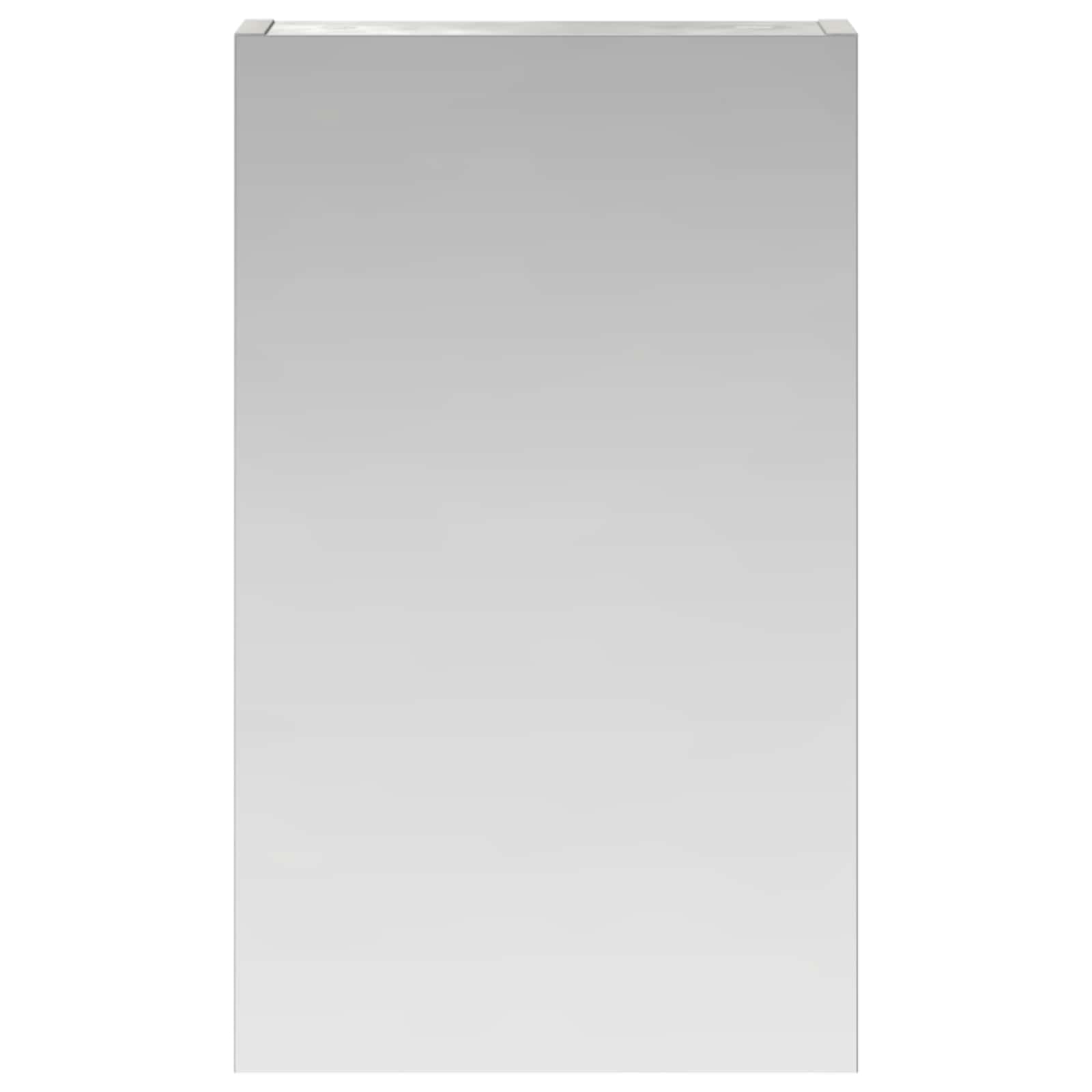 Kupaonski ormar s ogledalom Betonski sivi 30 x 10,5 x 50 cm