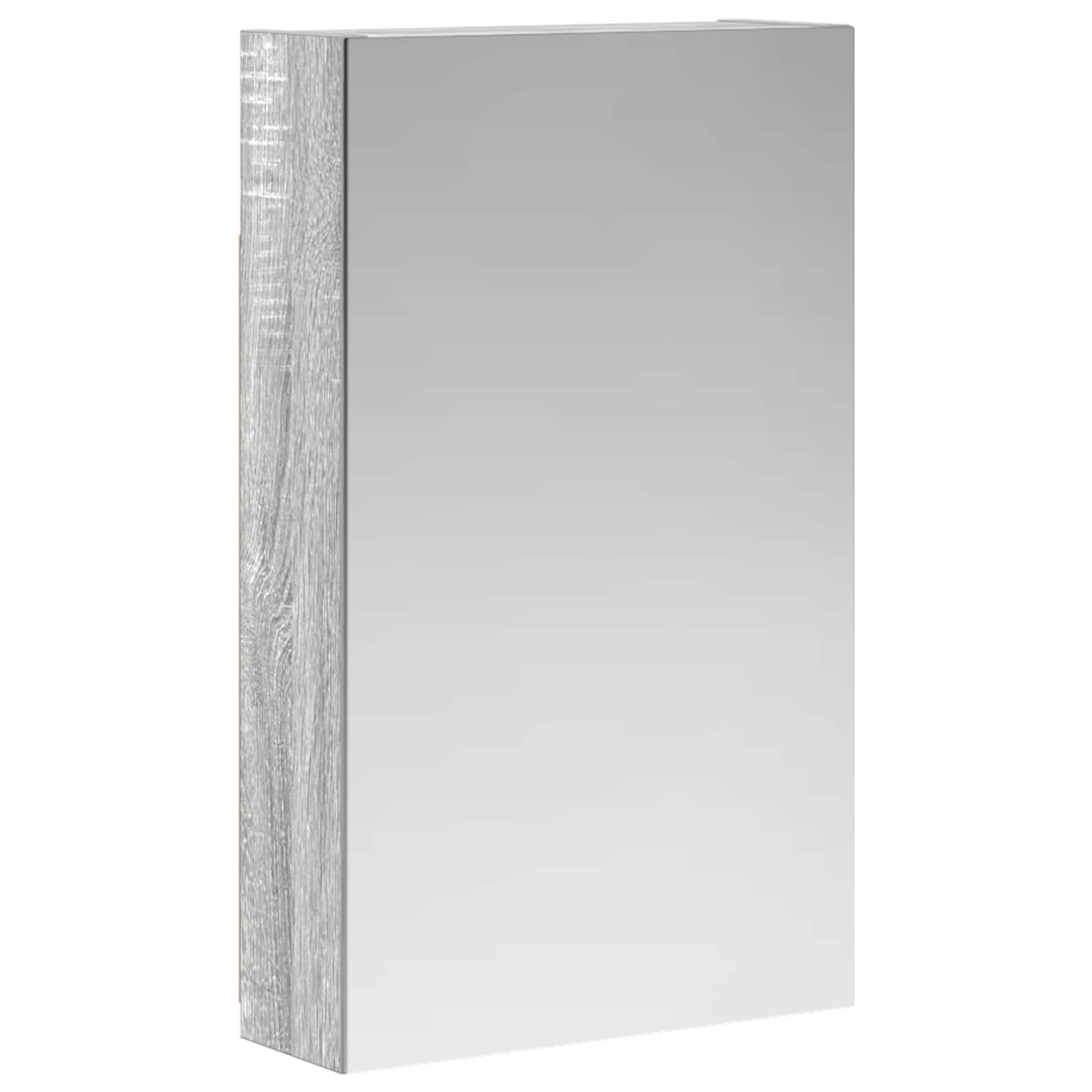 Kupaonski ormar s ogledalom Zidne Siva Sonoma 30 x 10,5 x 50 cm