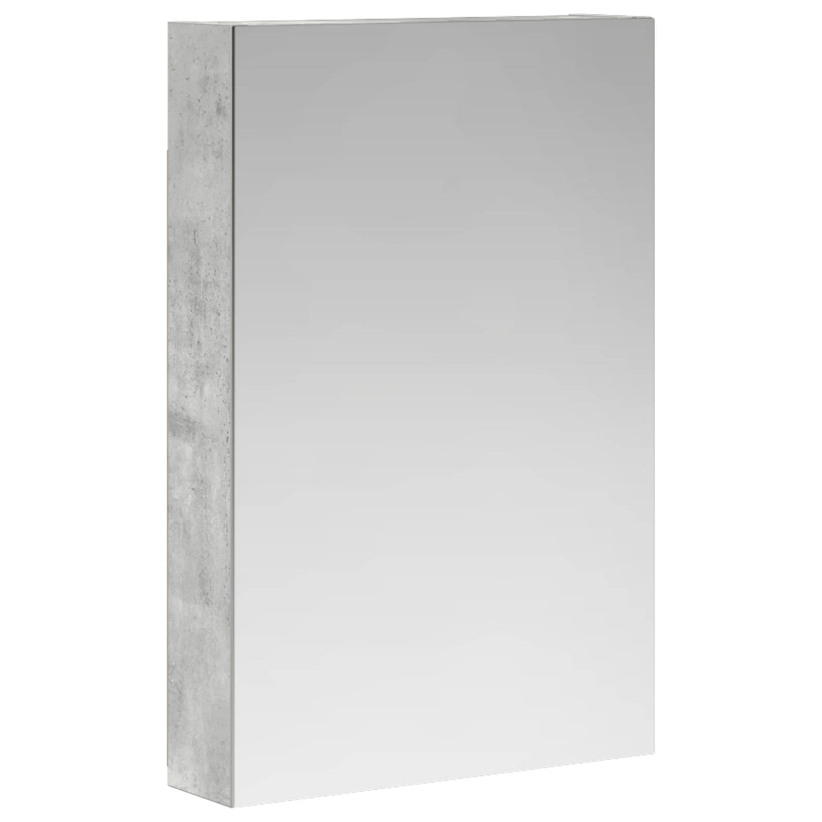 Kupaonski ormar s ogledalom Betonski sivi 40 x 10,5 x 60,5 cm