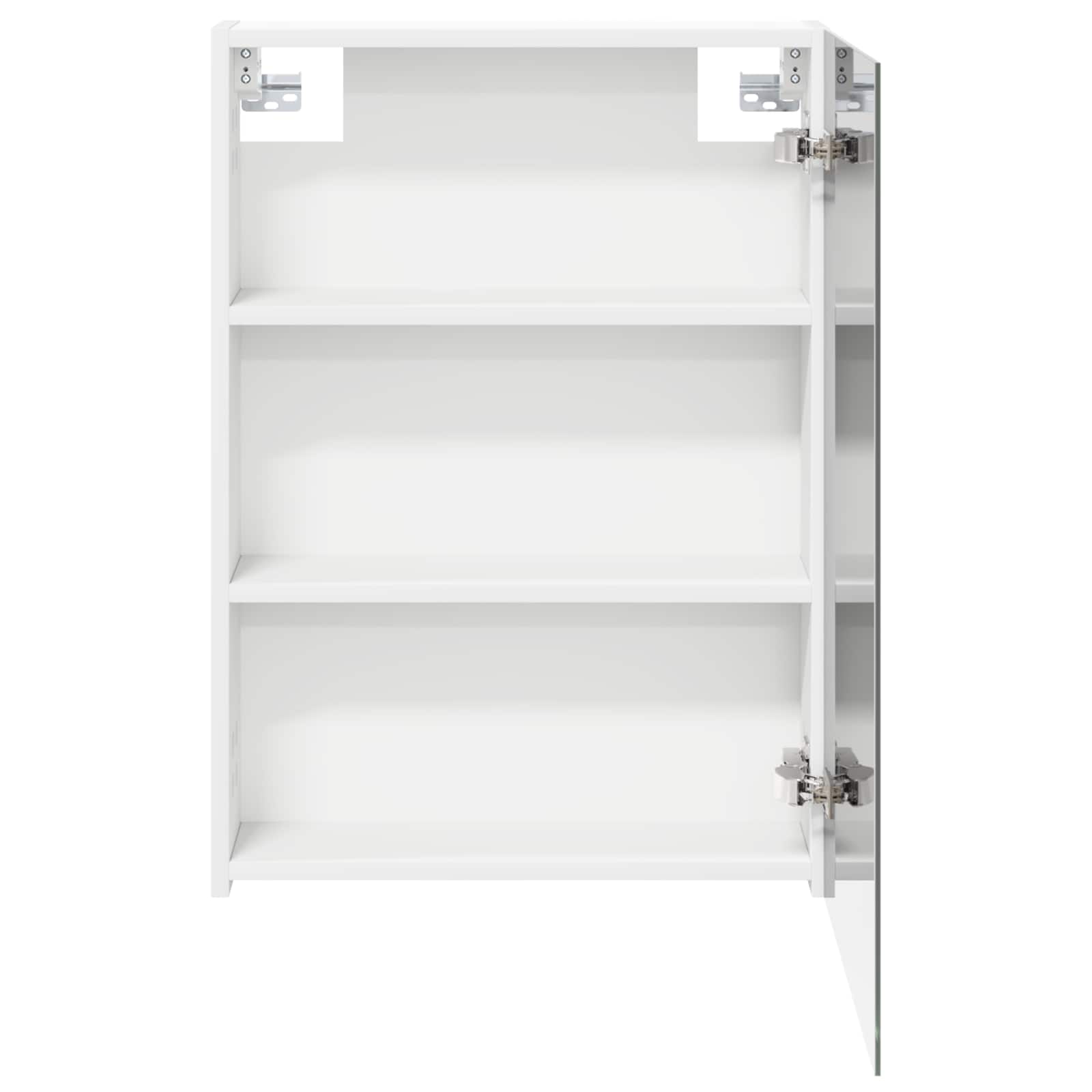 Kupaonski ormar s ogledalom s policom Bijelo 50 x 14,5 x 70 cm