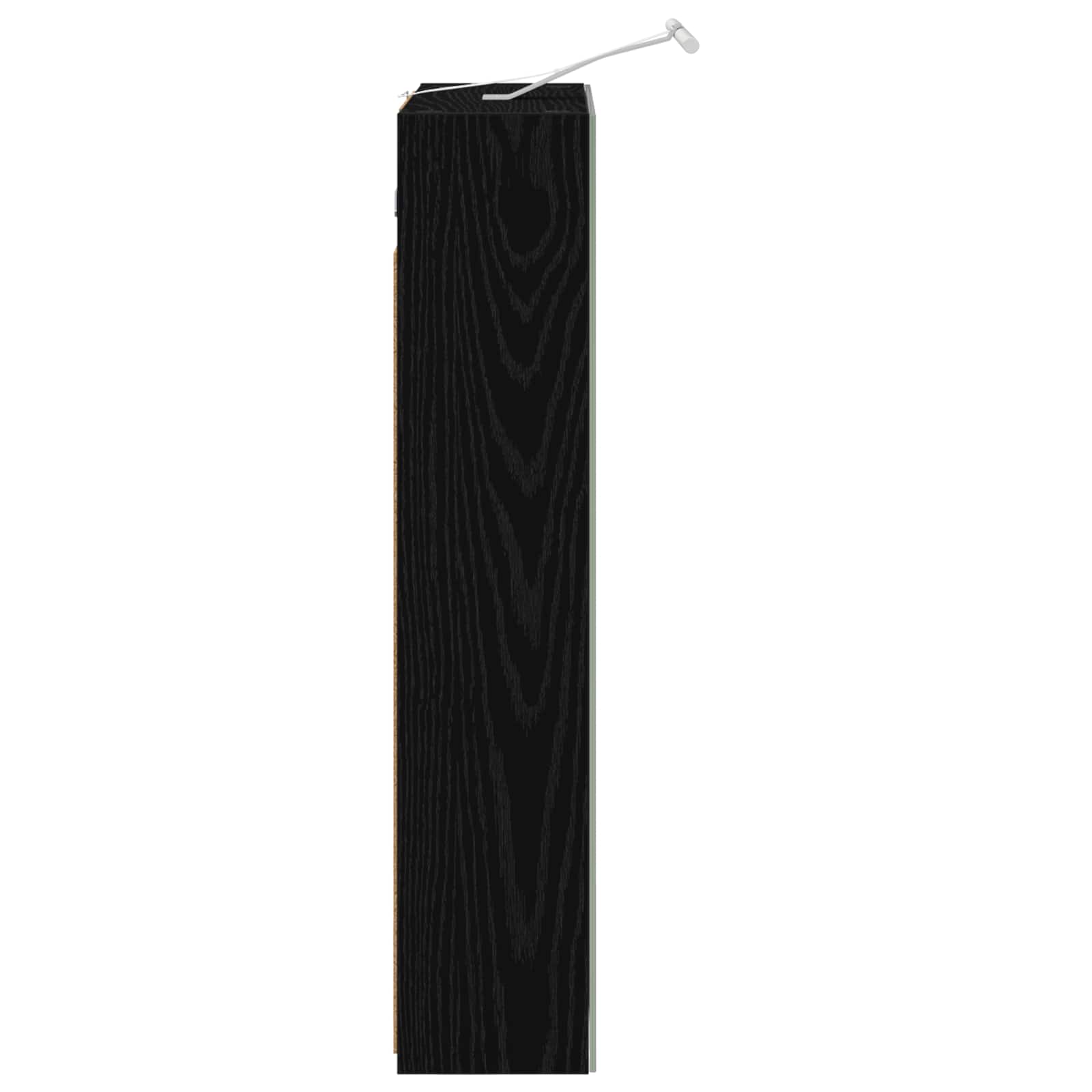 Kupaonski ormar s ogledalom Zidne Crni hrast 50 x 14,5 x 70 cm