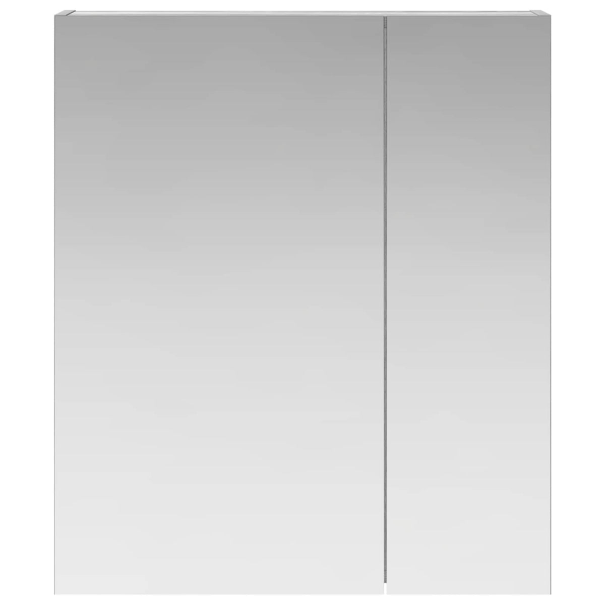 Kupaonski ormar s ogledalom Siva Sonoma 60 x 14,5 x 70 cm