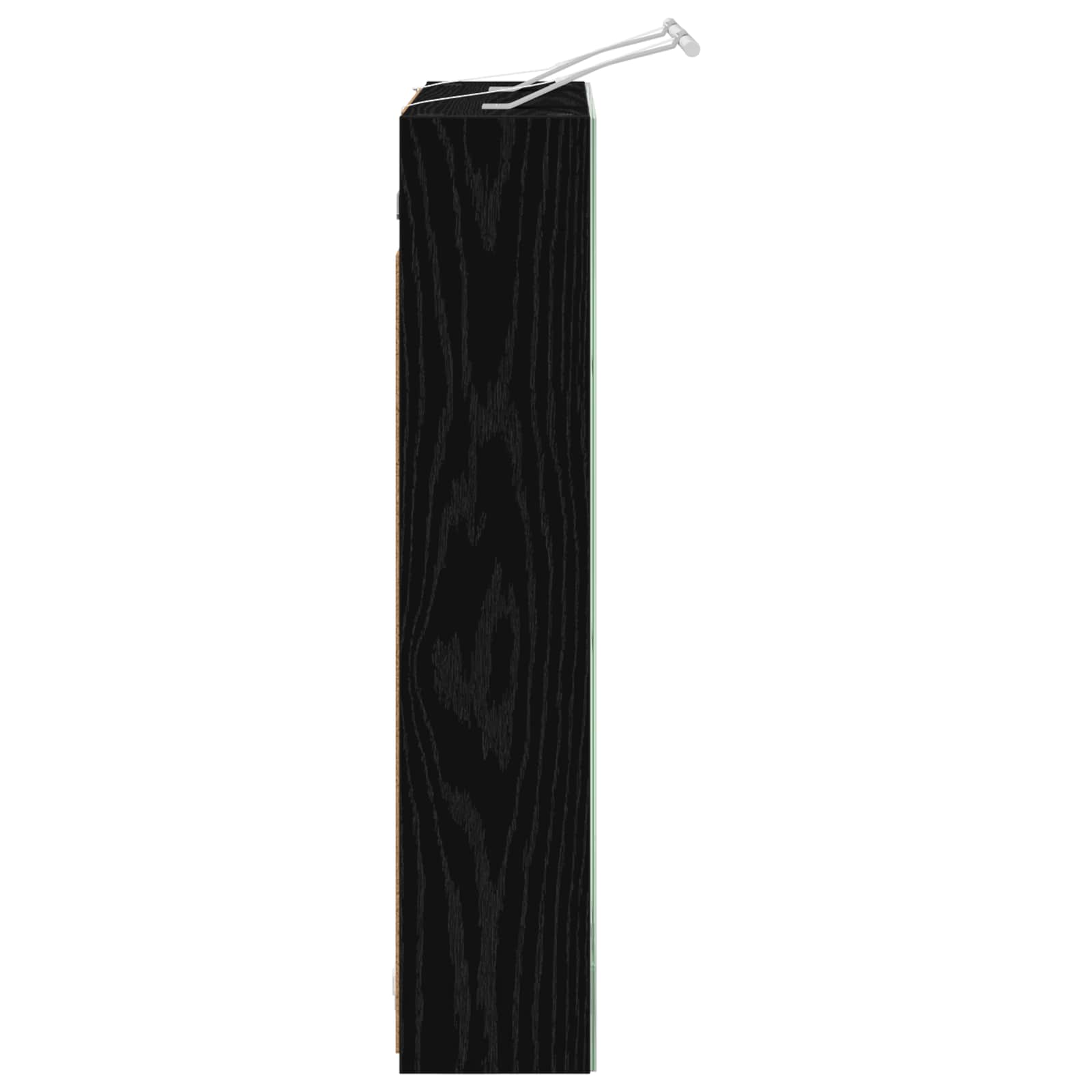 Kupaonski ormar s ogledalom Zidne Crni hrast 60 x 14,5 x 70 cm