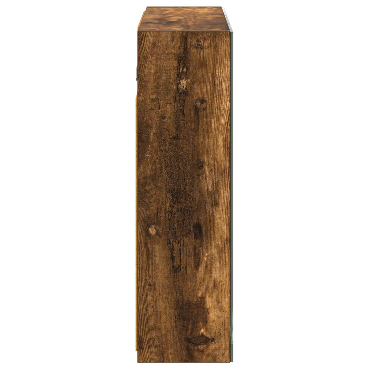 Kupaonski ormar s ogledalom Dimljeni hrast 60 x 14,5 x 50 cm