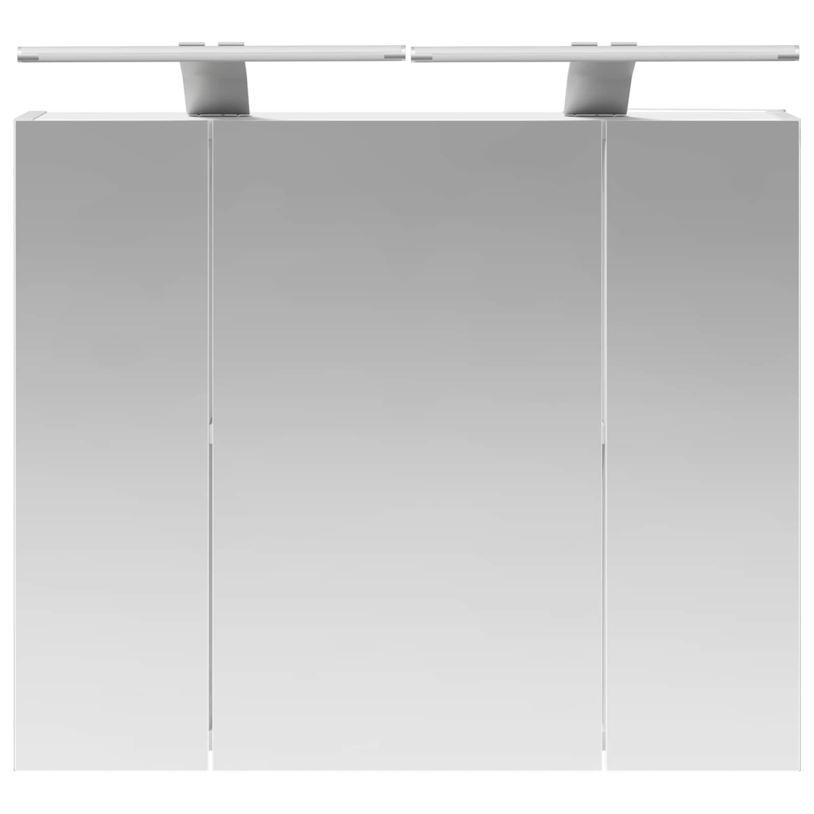 Kupaonski ormar s ogledalom Bijelo 60 x 14,5 x 50 cm