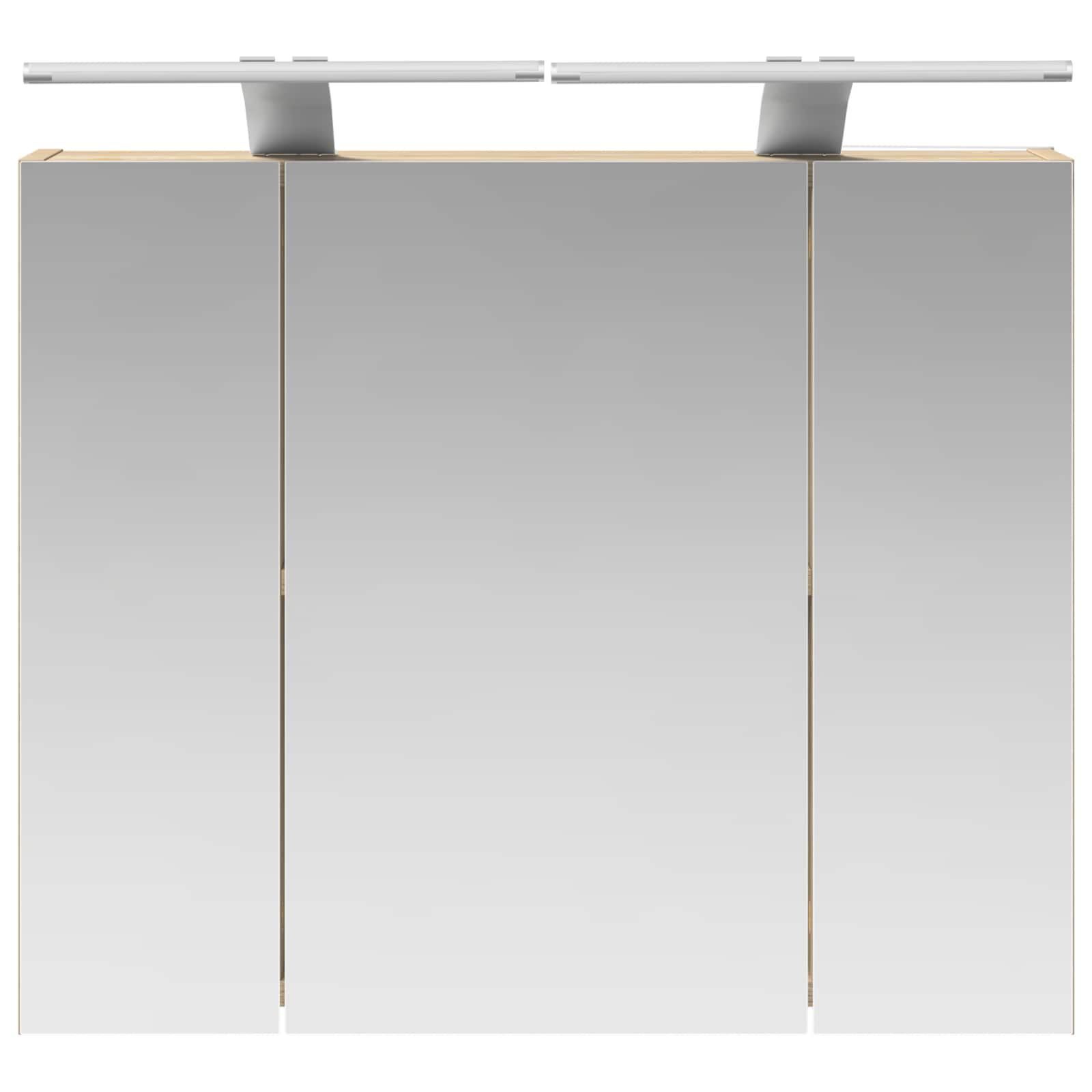 Kupaonski ormar s ogledalom Sonoma hrast 60 x 14,5 x 50 cm